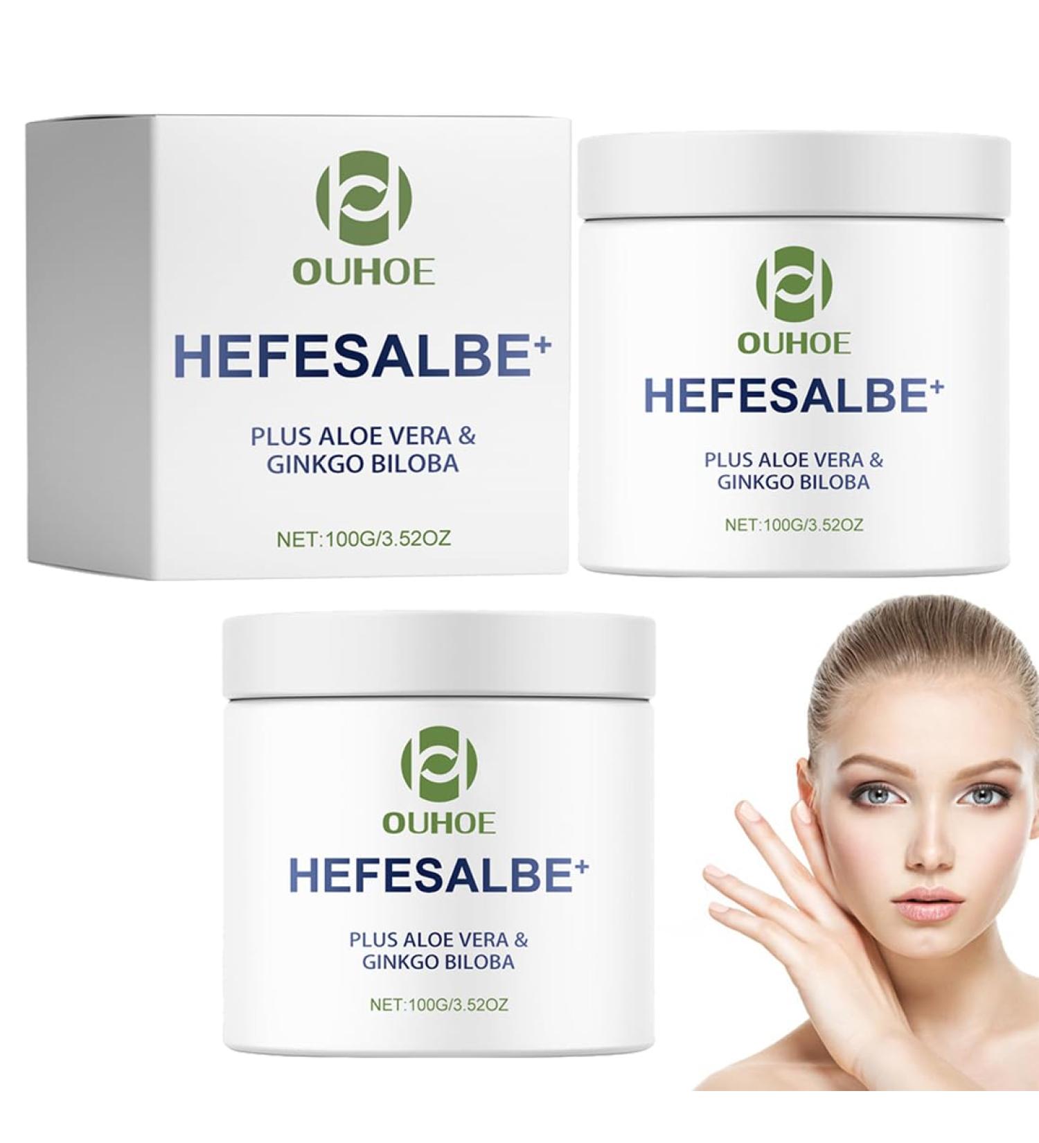 YES 2 pieces yeast ointment Yeast Ointment natural yeast cream yeast ointment with the plus of aloe vera & ginkgo biloba for friction skin and dry skin for all skin types - Buy Online on GoSupps.com