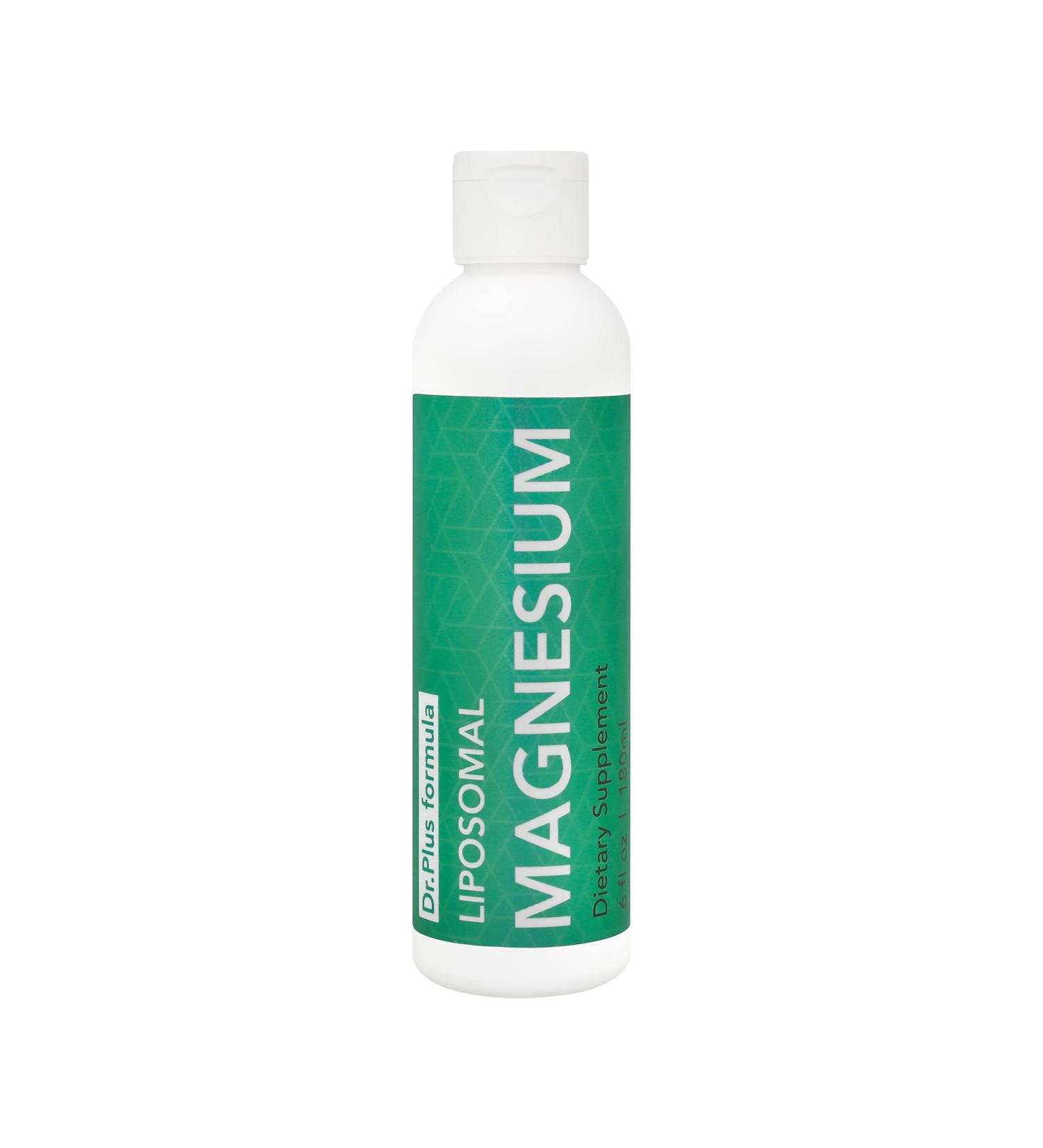 Liposomal Magnesium 200mg Liquid 6 fl oz - USA Made | Premium Quality - Buy Online on GoSupps.com