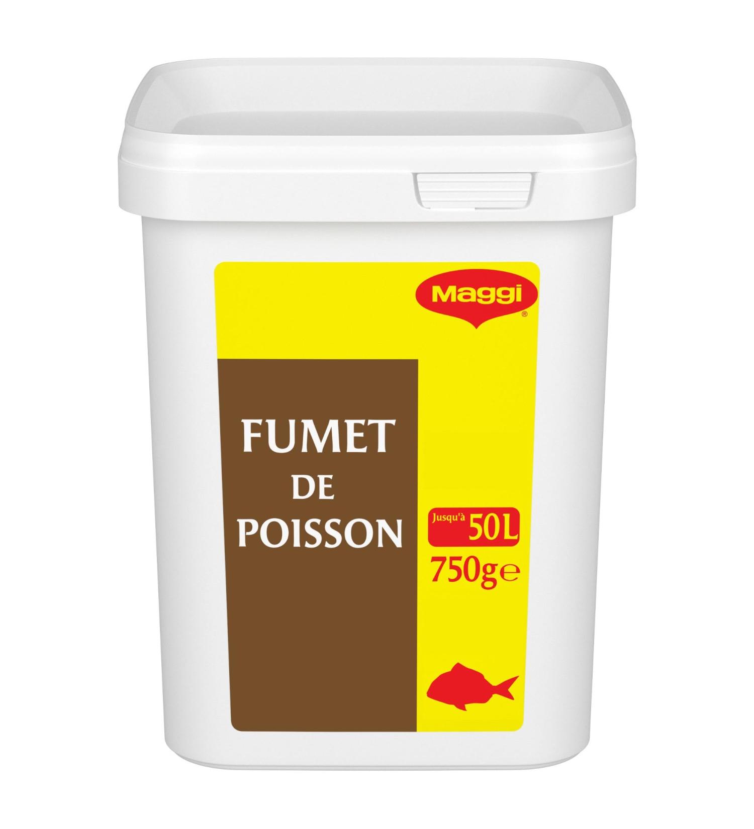 MAGGI PROFESSIONAL Fumet de Poisson D shydrat - Go t de Poisson Blanc - Fond Sauce Cuisine Rapide - Bo te de 750g pour 25L 50L Fumet de Poisson 750g - Buy Online on GoSupps.com