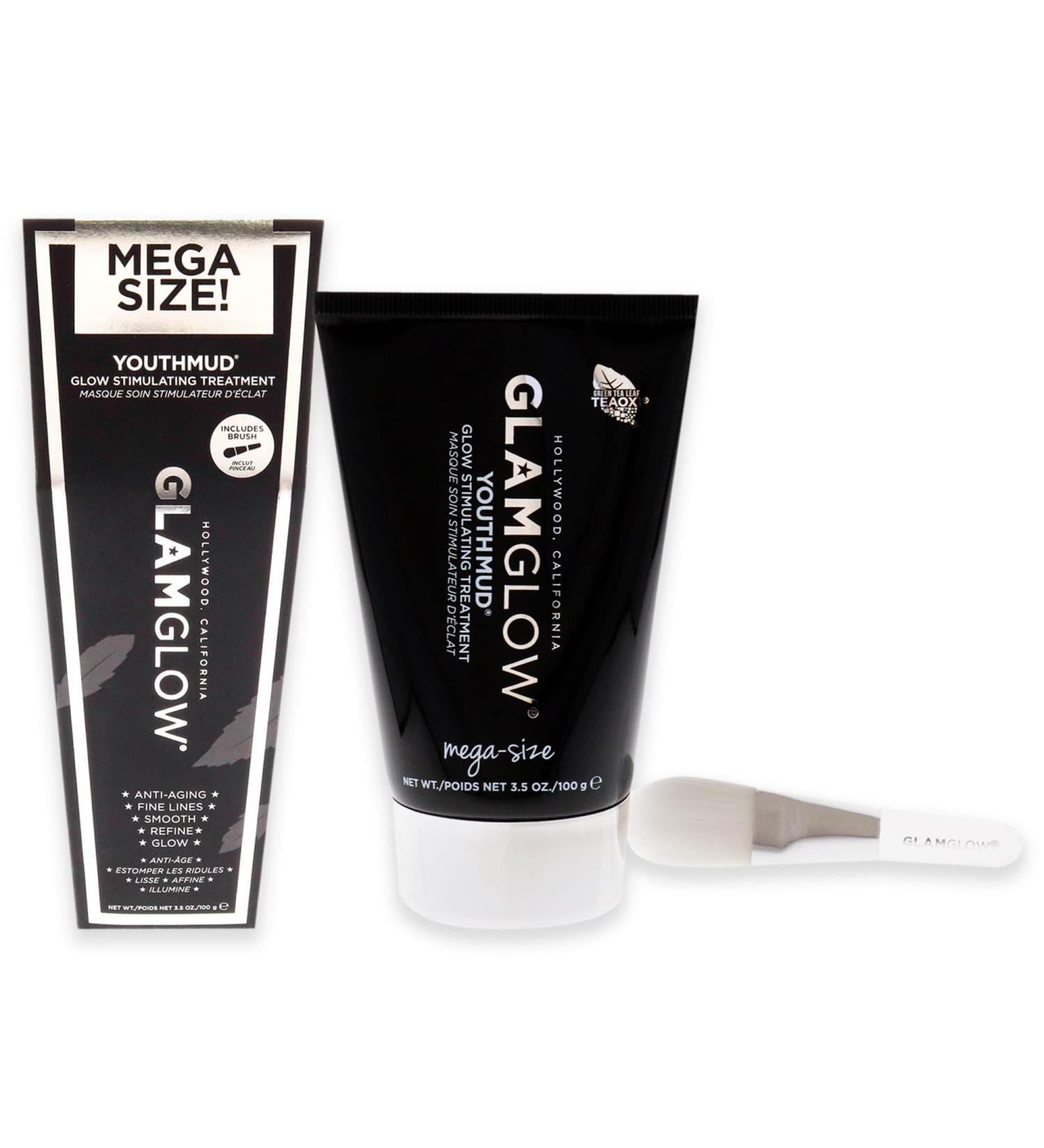 Glamglow Youthmud Tinglexfoliate Treatment Mask - 3.5oz Mega Size | International Shipping Available - Buy Online on GoSupps.com