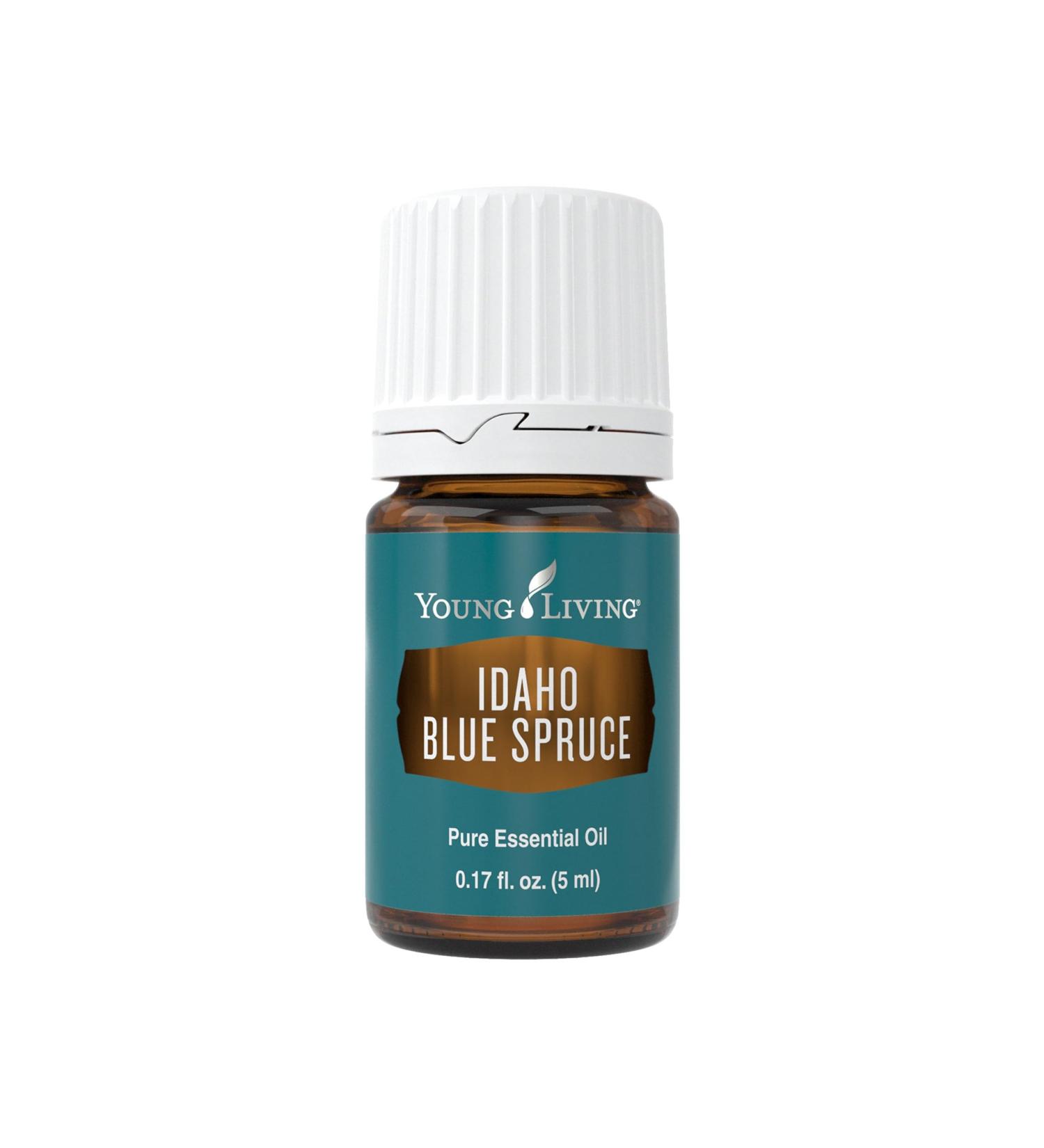 Idaho Blue Spruce Essential Oil 5ml by Young Living - Topical Application for Tired Muscles - Enhances Masculinity - Ideal for Meditation and Yoga Aromatherapy - Buy Online on GoSupps.com
