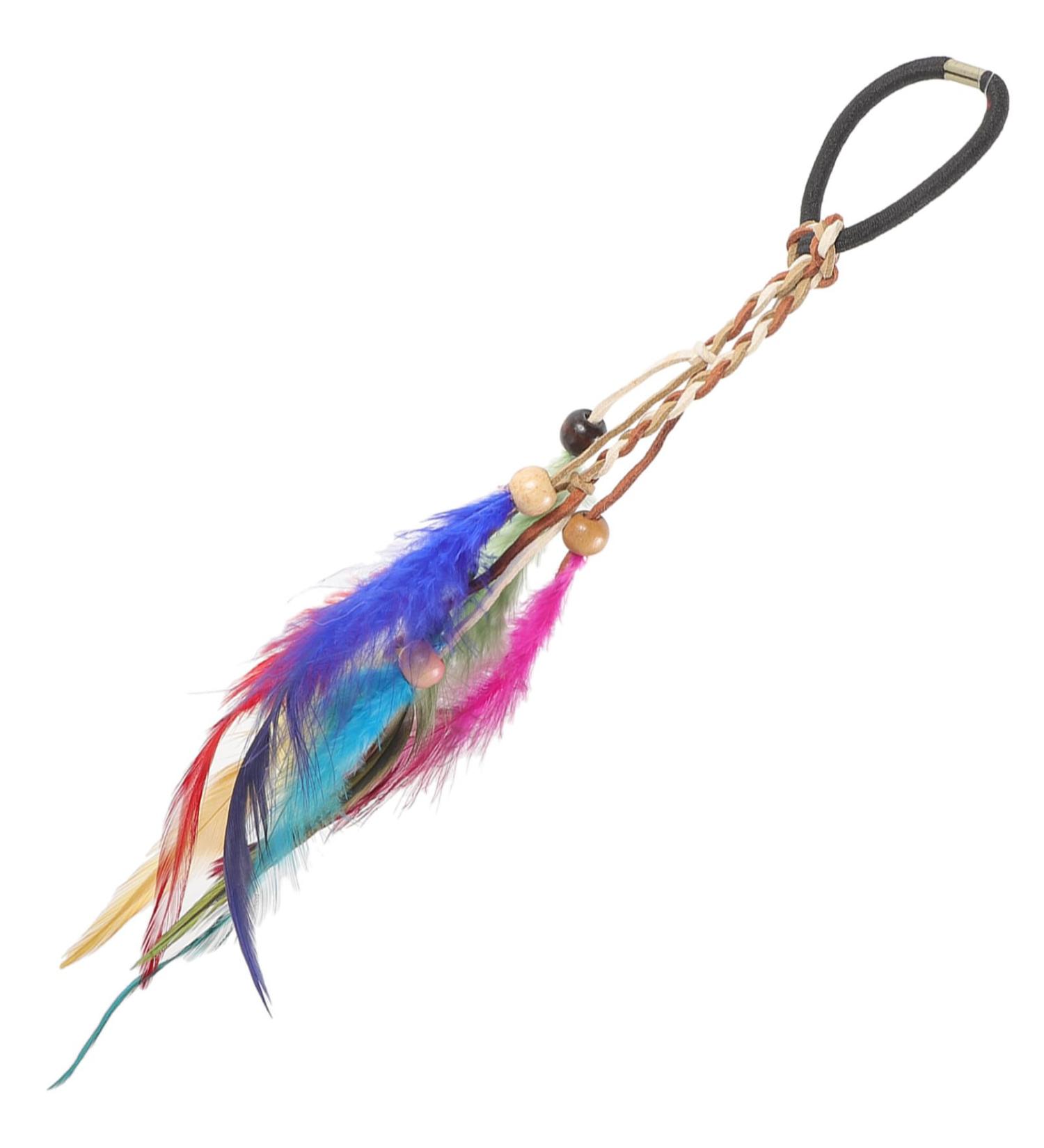 Didiseaon bridal hair accessories boho hair accessories Plume hair tie Beaded hair tie wedding hair accessories headpiece for women hair accessories for women bohemian Headband - Buy Online on GoSupps.com