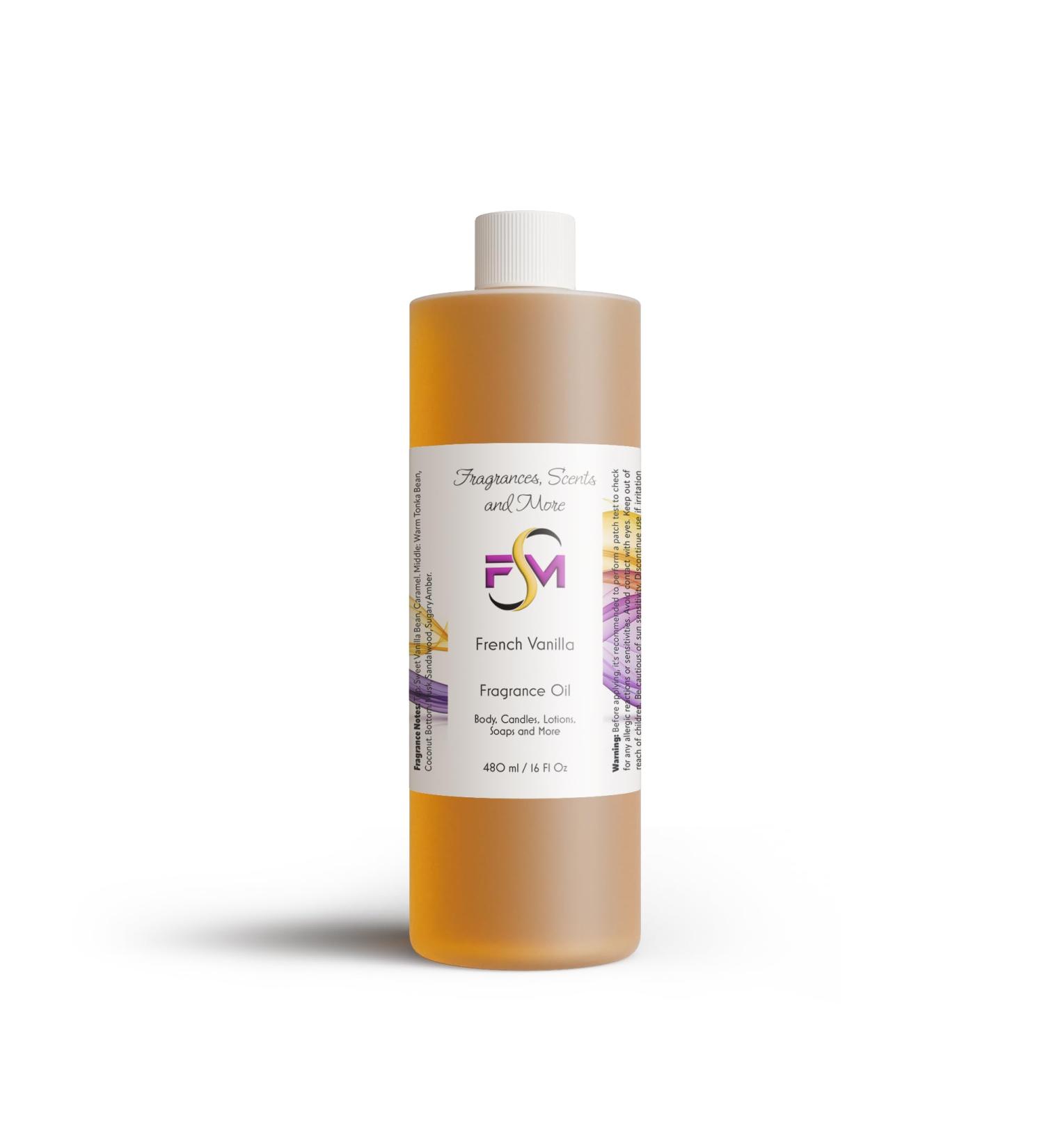 French Vanilla Fragrance Oil - 16 Fl Oz Plastic Bottle (480ml) - Pack of 1 16 Fl Oz (Pack of 1) - Buy Online on GoSupps.com