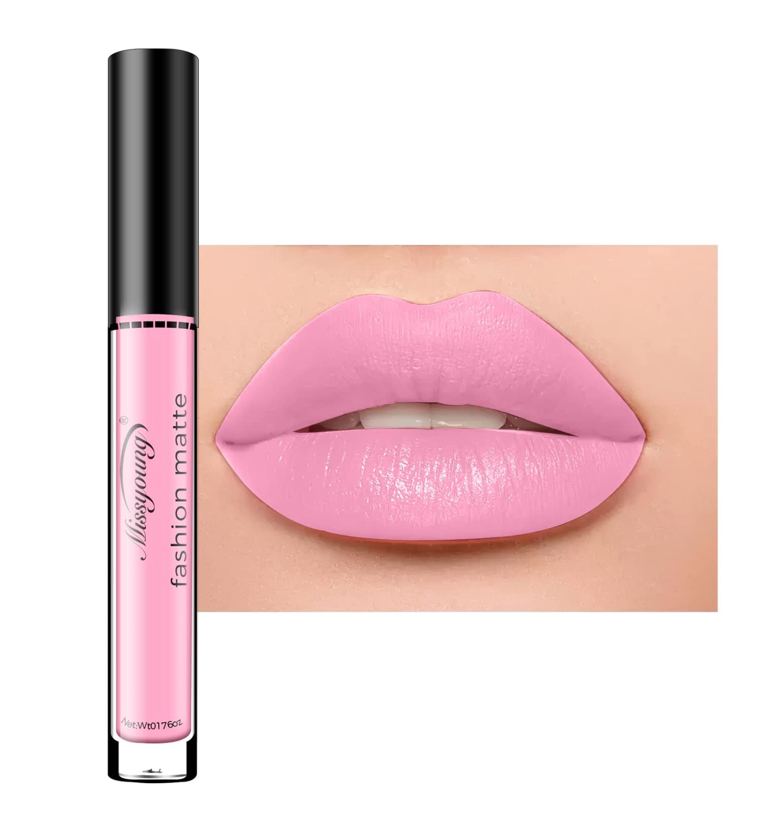 Allbesta Long Lasting Waterproof Liquid Matte Lipstick | Non-Stick Cup Matte Lip Gloss | International Shipping - Buy Online on GoSupps.com