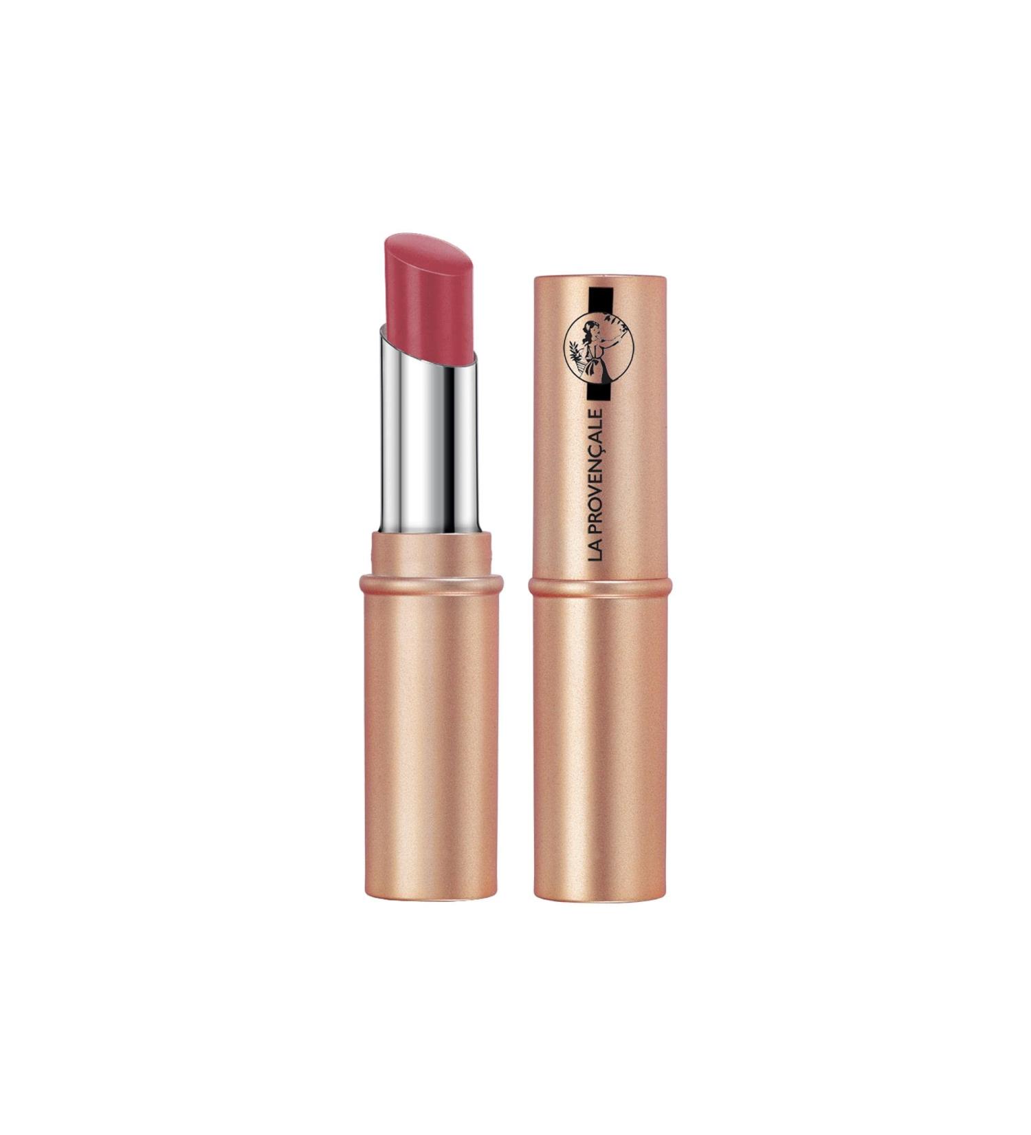La Proven ale Bio - Le Rouge Fondant - Lipstick - Enriched with Organic Olive Oil AOP Provence and Vegetable Wax - Natural Shiny Finish - Shade: Delicate Pink - Buy Online on GoSupps.com