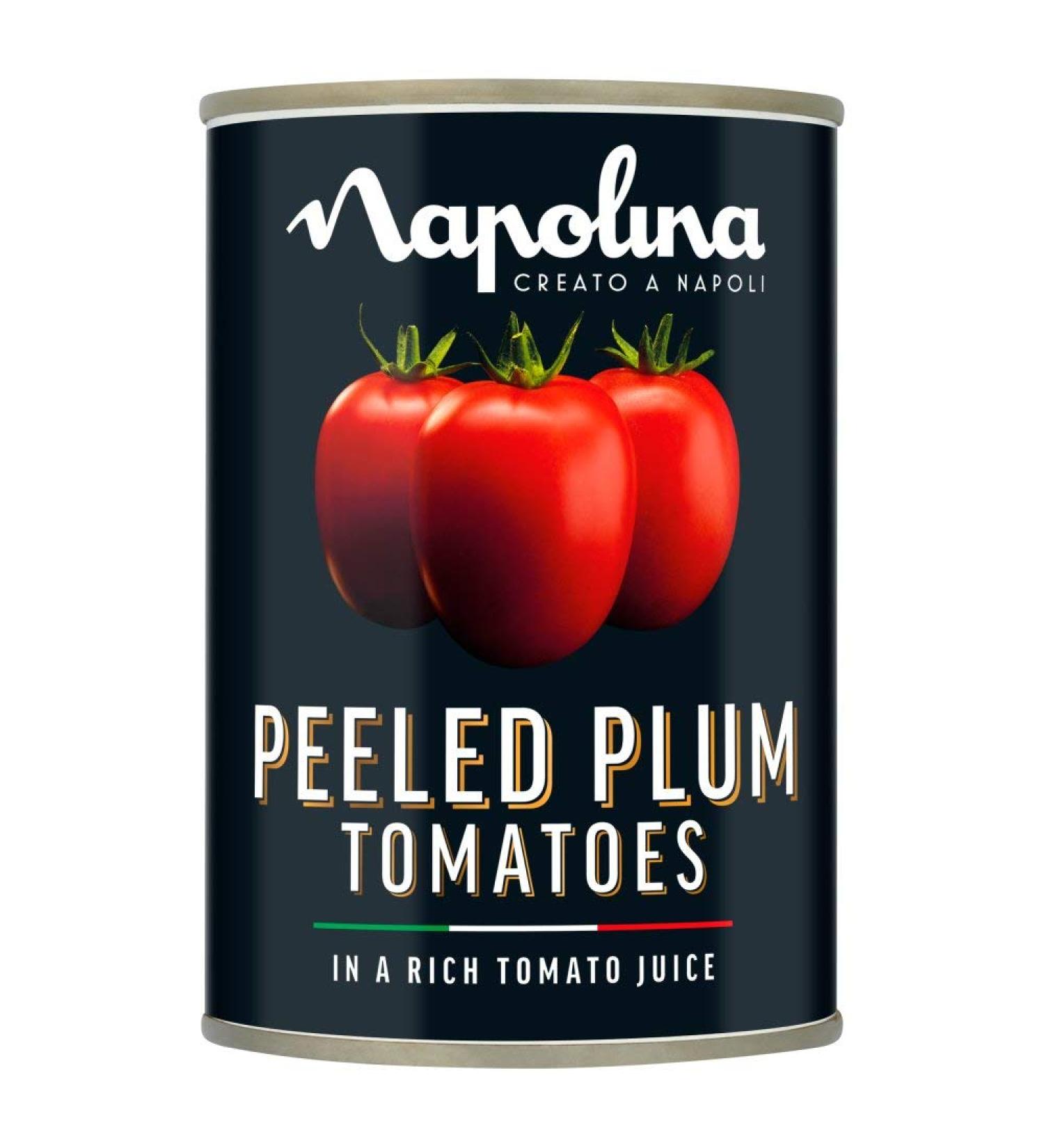 Napolina Napolina 12 x 400g Plum Peeled Tomatoes