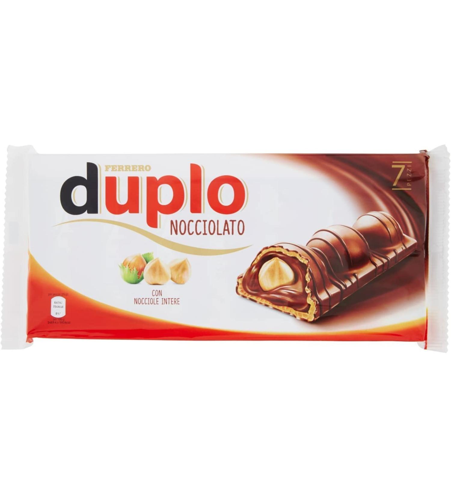 Ferrero Duplo Nocciolato Chocolate Bars 182g (Pack of 6) - Buy Online on GoSupps.com