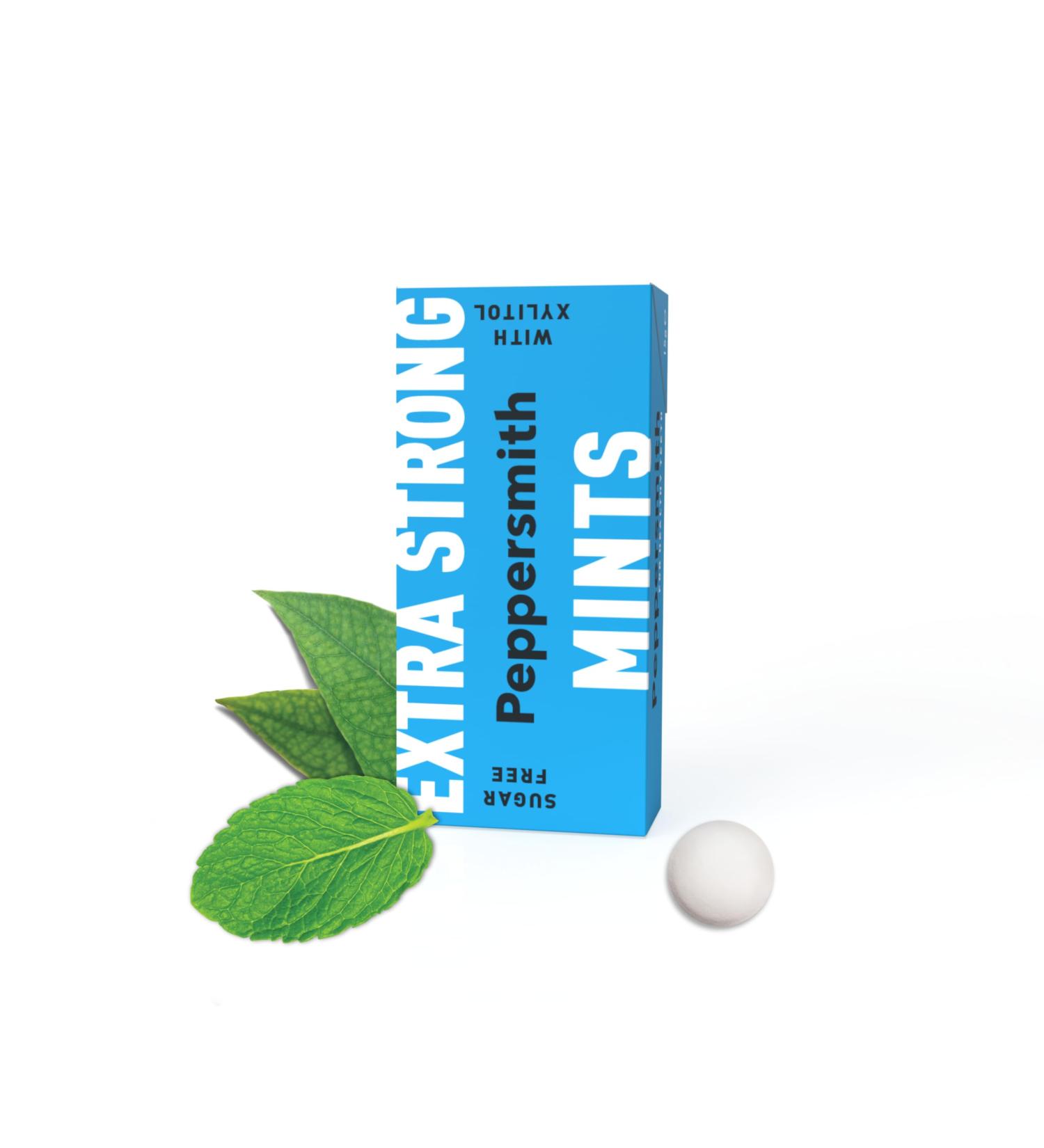 Sugar Free & Vegan Mints 15g (Pack of 12) (EXTRA STRONG EUCALYPTUS) - Buy Online on GoSupps.com