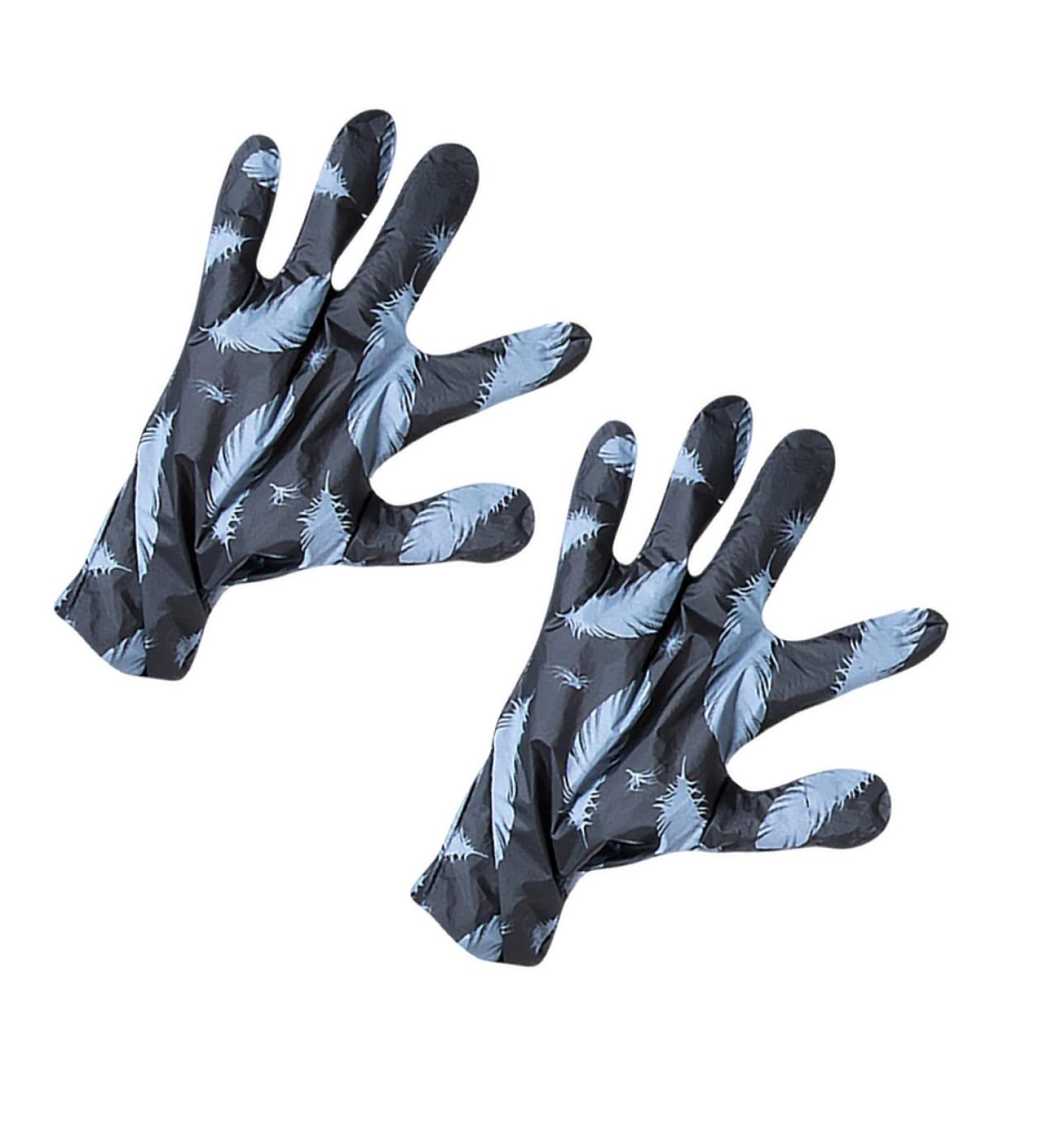 minkissy 1 Pair Hand Hydrating Glove Night Bedtime Gloves Night Gloves for Dry Hands Hand Gloves Spa Gel Hand Care Gloves Foot Cream Aluminum Platinum Paper at Night - Buy Online on GoSupps.com