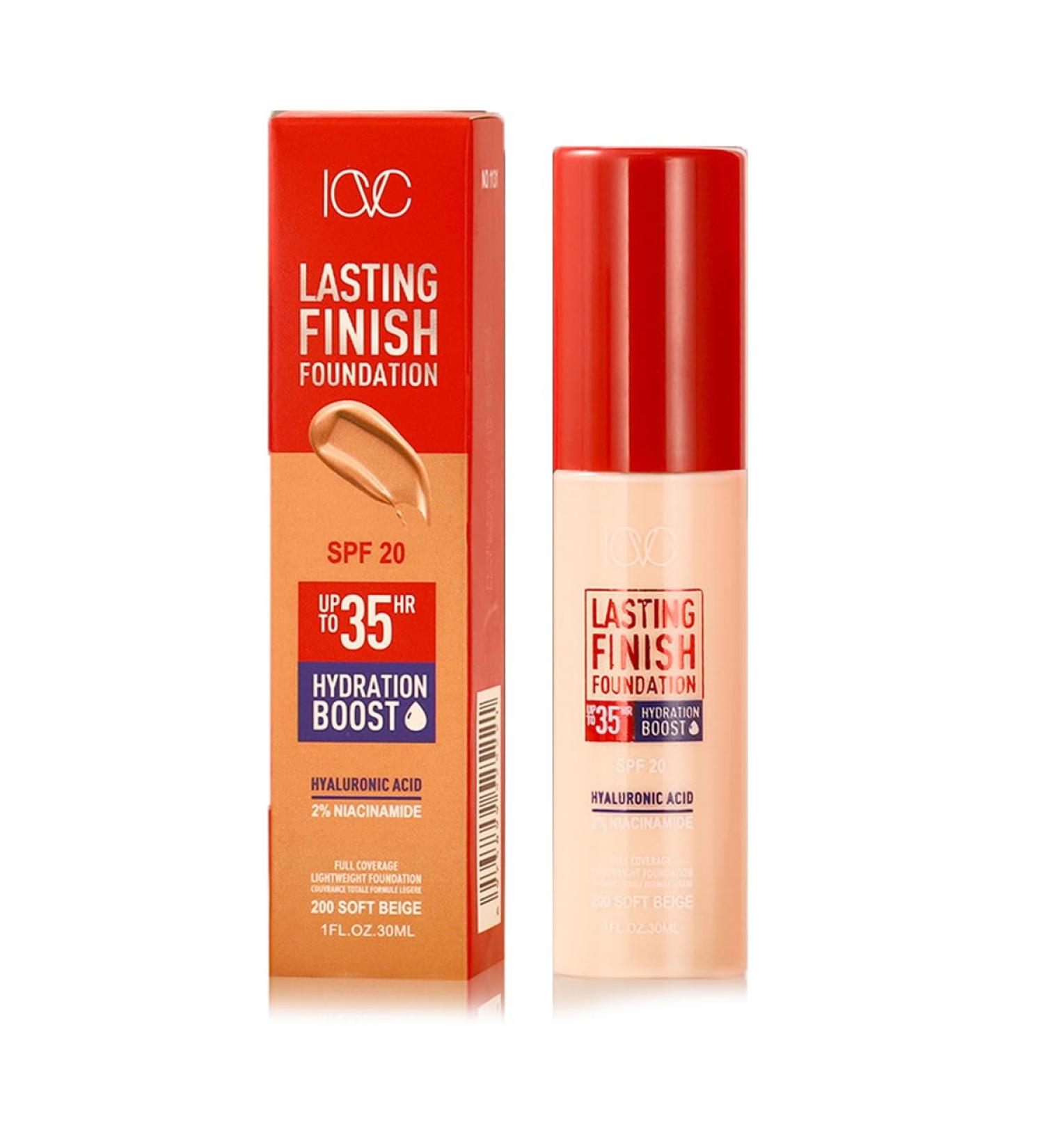 Multi-Use Waterproof Foundation - Sheer to Light Buildable Coverage Natural Glow Finish Lightweight Full Coverage - All Skin Types (Ivory - Buy Online on GoSupps.com