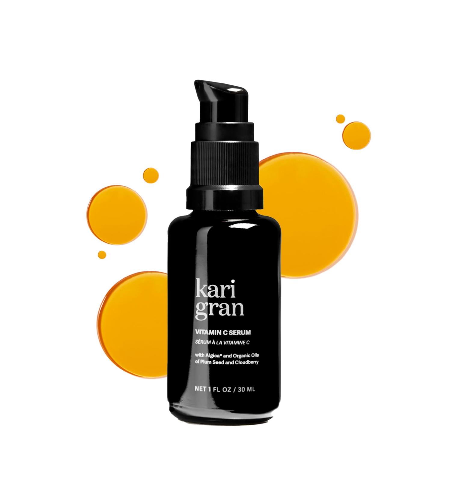 Kari Gran 10% Vitamin C Serum | Clean moisturizing skin brightening serum for glowing skin - Buy Online on GoSupps.com