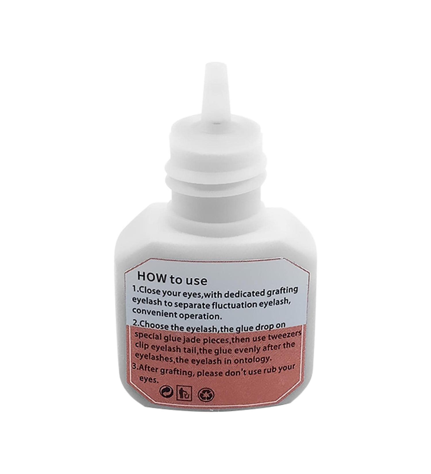 5ml Eyelashes Extension Glue - Long Lasting Grafting Lashes Glue - Semi Permanent Quick Drying Adhesive Black Eyelashes Glue in 3-5s with 20-30 Days Retention No Irritant Makeup Cosmetic Tools B/ - Buy Online on GoSupps.com