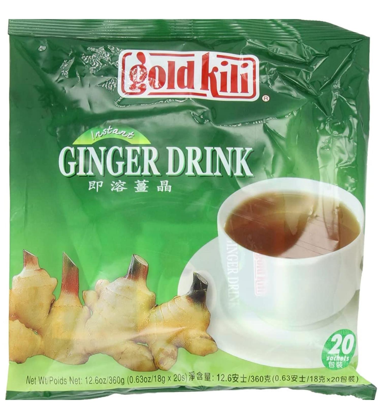 Gold Kili Ginger Drink 12 x 20 x 18g