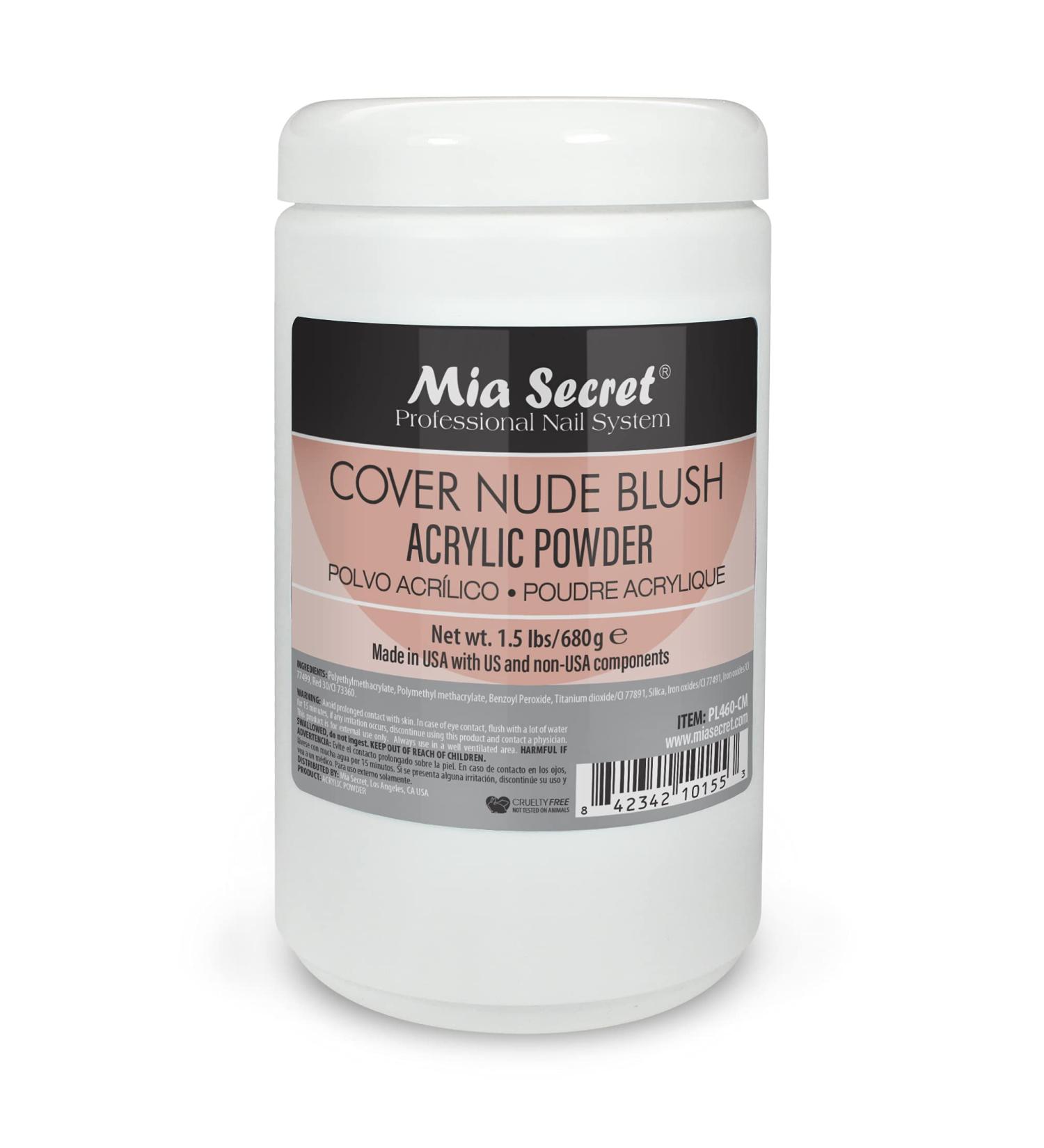 Mia Secret Cover Nude Blush Acrylic Powder 1.5Lbs - Professional Grade - Buy Online on GoSupps.com