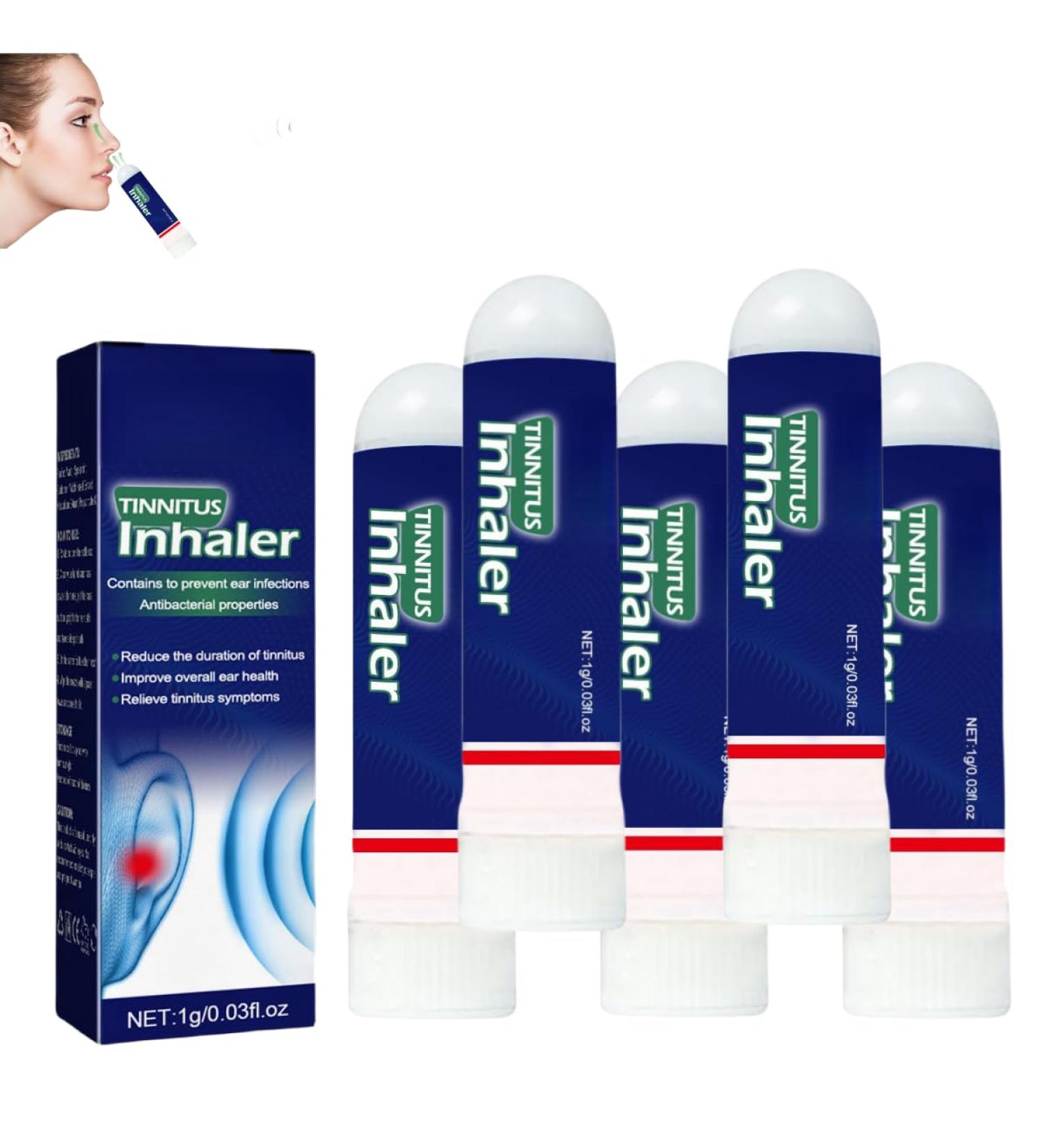 Echo Ease Tinnitus Inhaler Tinnitus Relief Device Tinnitus Relief Device to Relieve Ear discomfort 5pcs - Buy Online on GoSupps.com