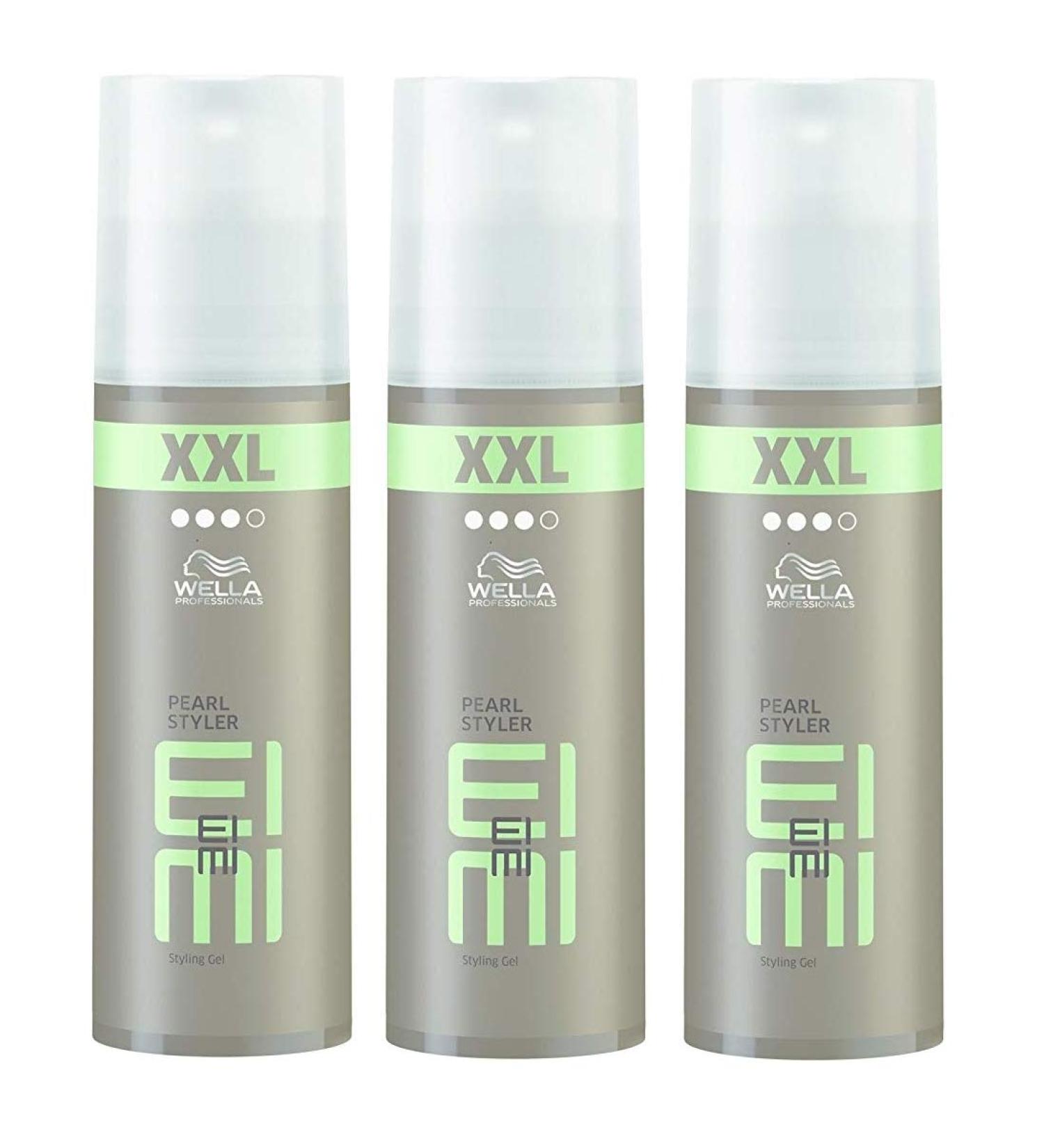 Wella Professionals Styling Pearl Styler Gel XXL - 150ml (Pack of 3) Hydrated 150 ml (Pack of 3)