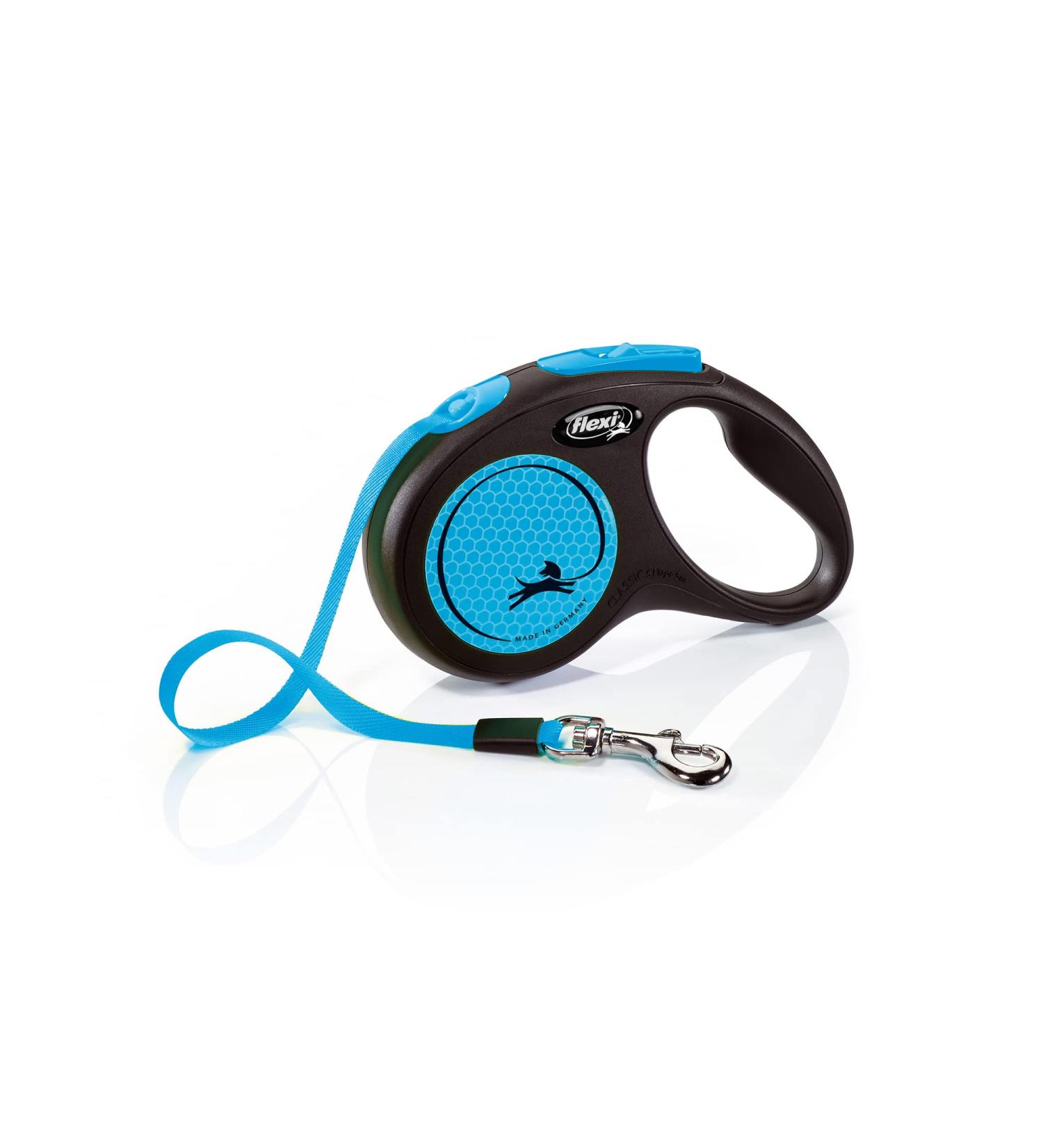 Flexi Retractable Leash New Neon - Blue - Small | Best International Shipping | Eco-Friendly & Durable - Buy Online on GoSupps.com