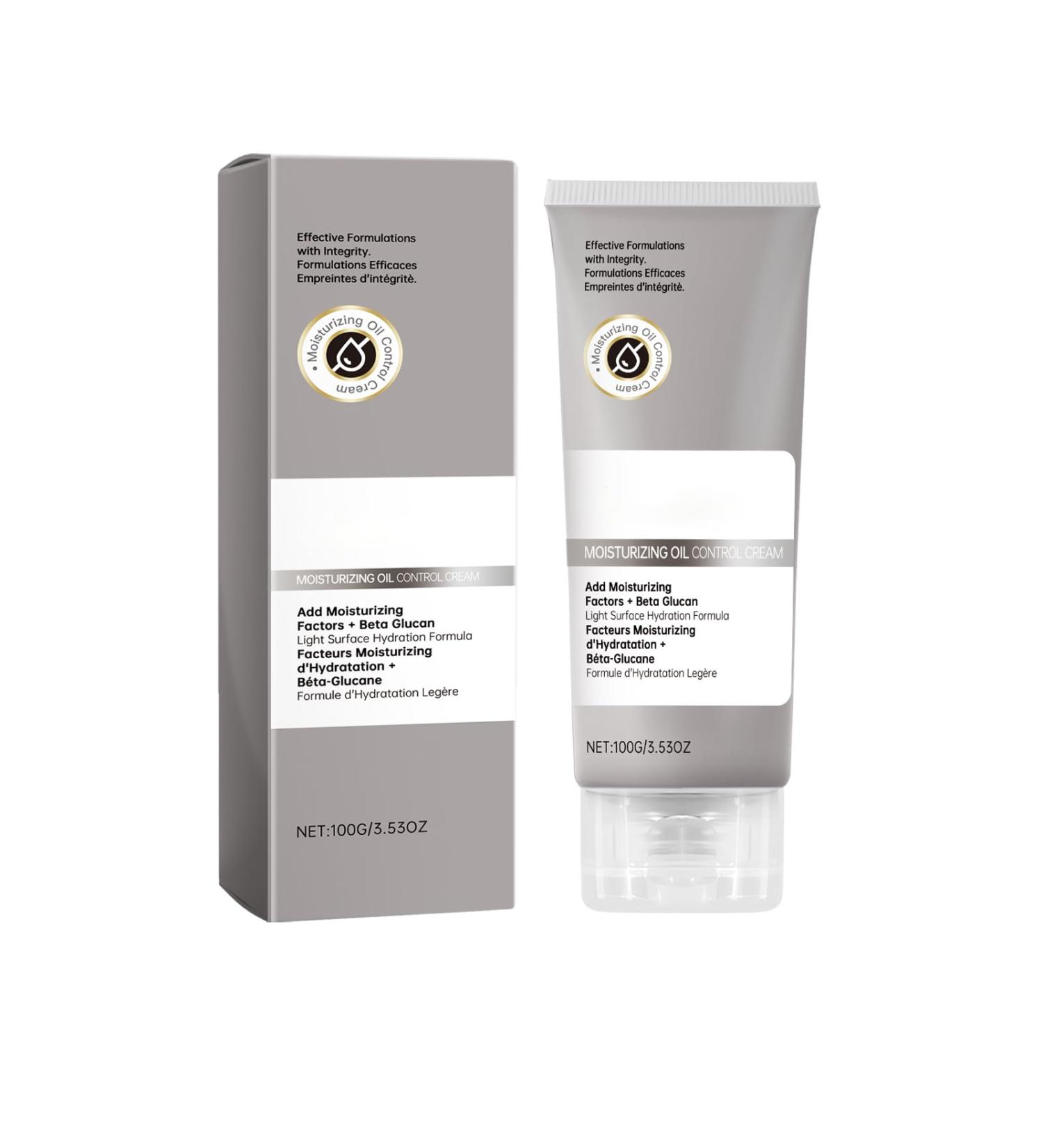 Beta-Glucan Vitamin C & Ceramide EOS Moisture Barrier Cream with Hyaluronic Acid & Glycerin 3.53oz Hydrating Face Cream for Dry & Sensitive Skin Soothing Repair Cream for Dehydrated Skin - Buy Online on GoSupps.com