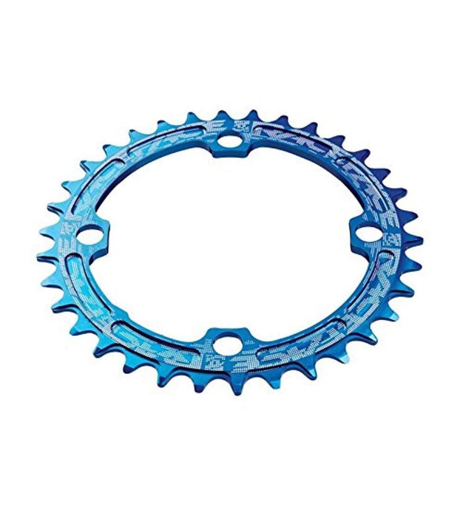 Race Face Narrow Wide 30T Blue Chainring - 104 BCD | Single Speed MTB Chain Ring - Buy Online on GoSupps.com