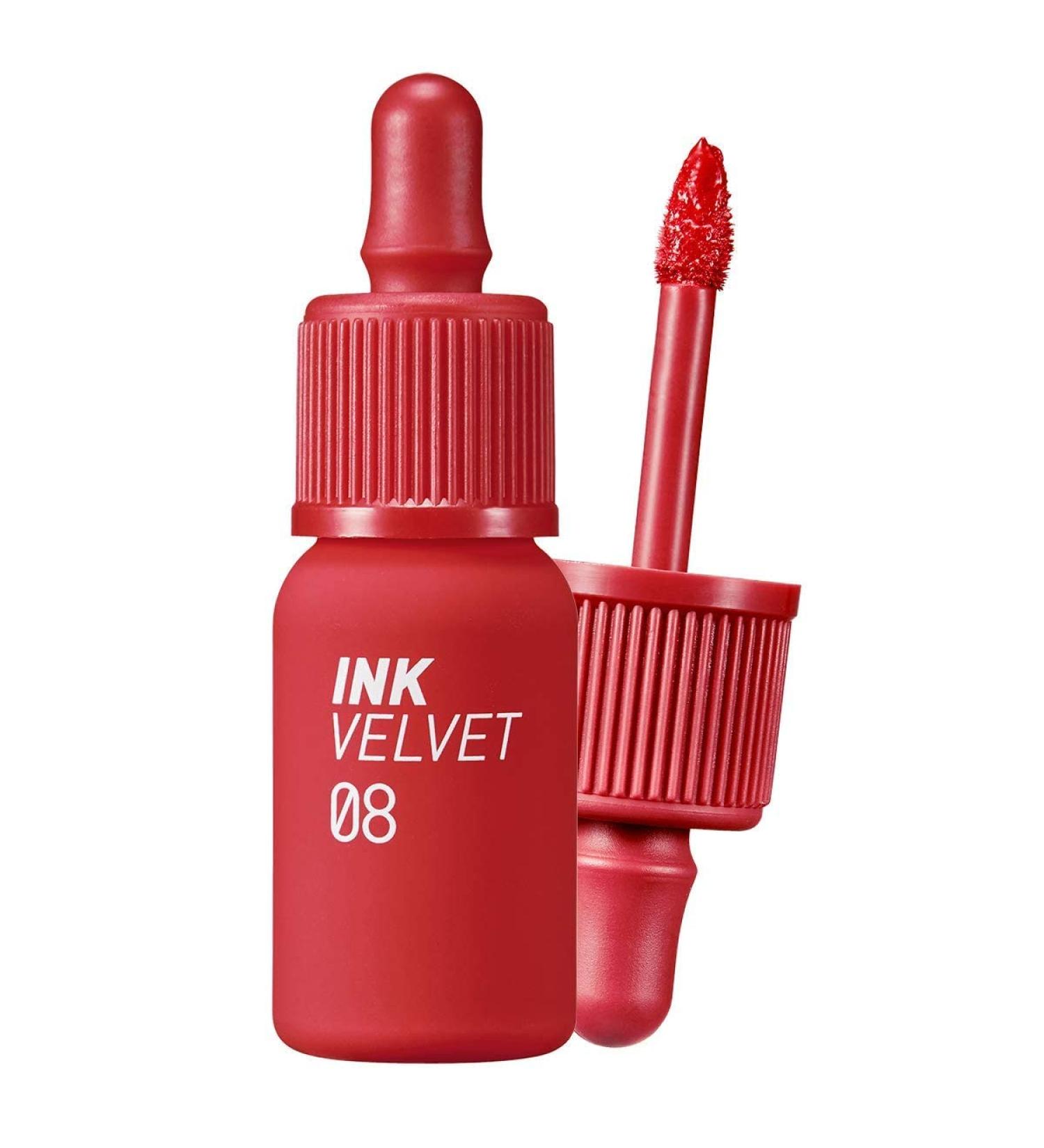 Peripera Ink Velvet Lip Tint 08 Sellout Red - Long-lasting 0.14 oz (4 g) | Buy Now! - Buy Online on GoSupps.com