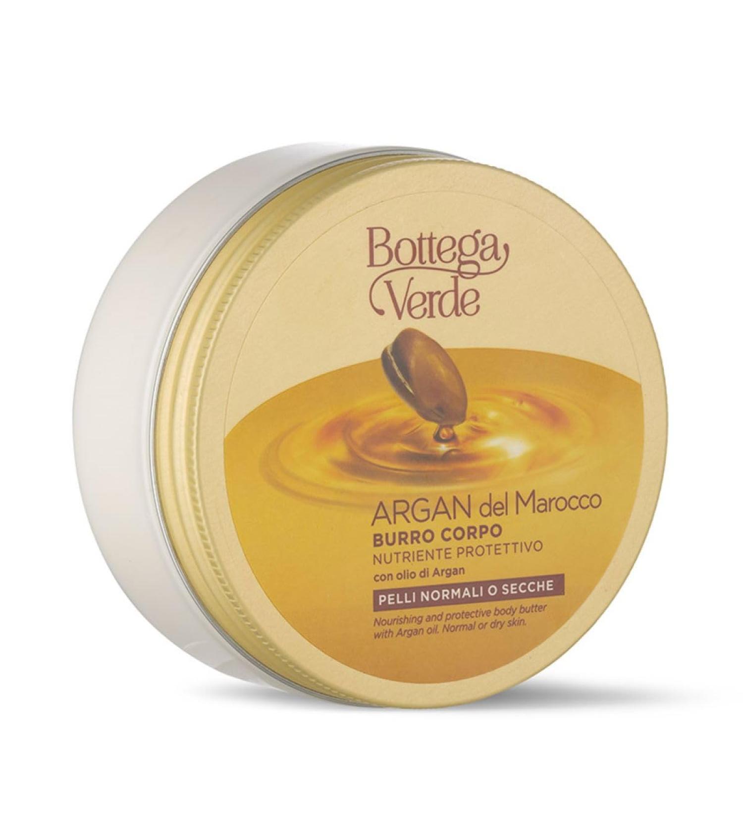 Bottega Verde Bottega Verde Moroccan Argan - Body Butter - Nourishing and Protective - with Argan Oil (150 ml) - Normal Skin