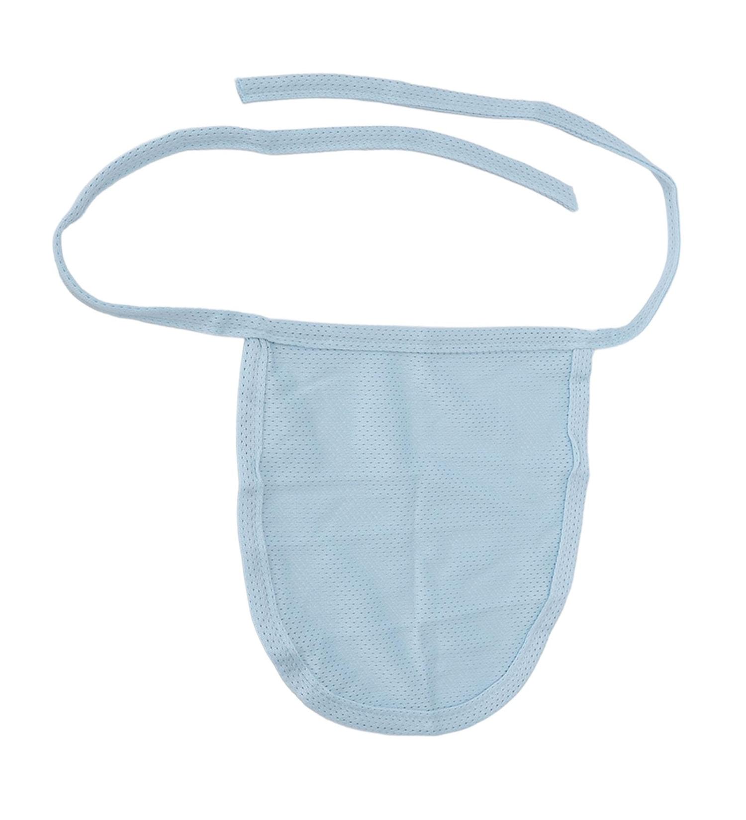 Trachenostomy Neck Stoma Protection - Cotton Ear Cover Shield | Dustproof Trachea Care Accessories - Blue - Buy Online on GoSupps.com