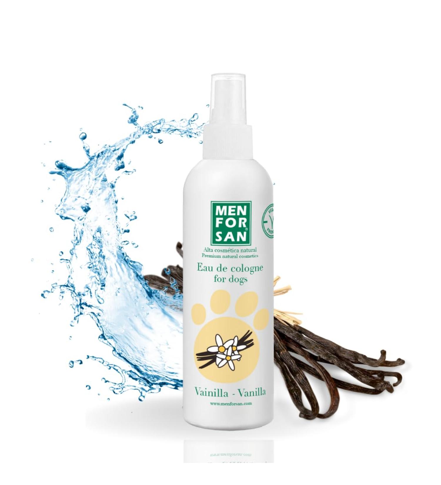 Agua de Colonia Vainilla - Para Perros - 125 ml - Menforsan - Buy Online on GoSupps.com