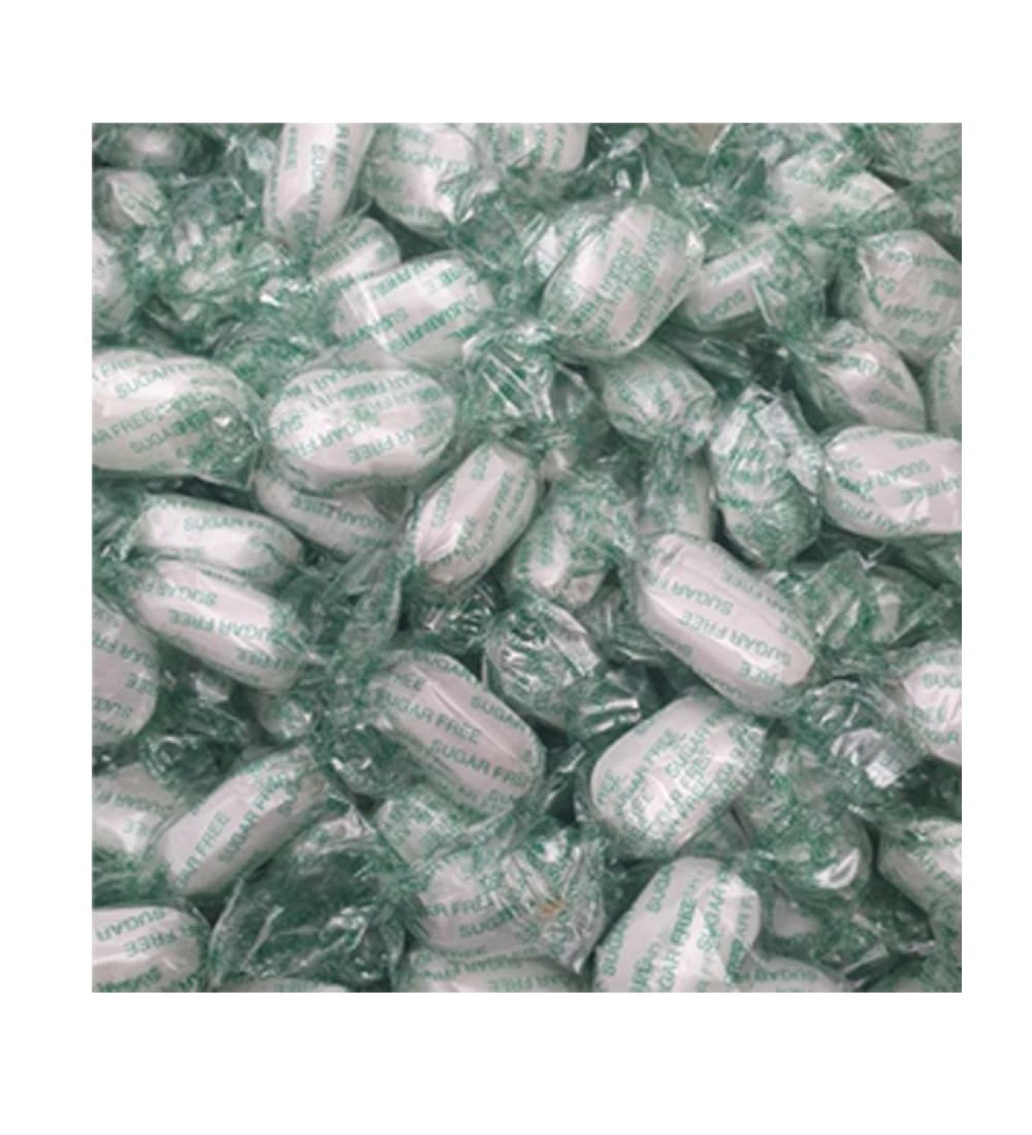 Various Flavoured SUGAR FREE Hard Boiled Sweets Colletions - PICK and MIX QUALITY ASSORTED WRAPPED SWEETS (Choc Mints 1kg)