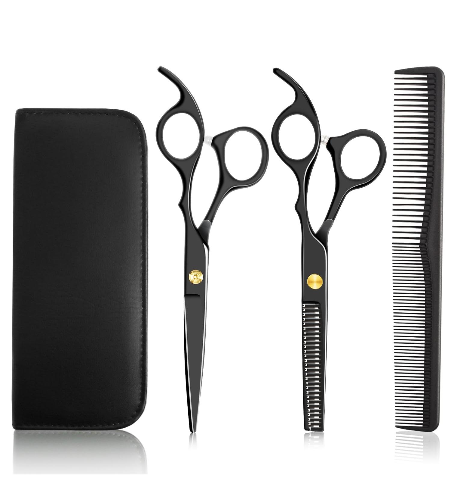Hair Scissor Hairdressing Scissors Premium Hair Cutting Scissors Hair Cutting Scissors Sharp Light One-Sided Thinning Scissors Professional Hairdresser Perfect Hairdressing Scissors - Buy Online on GoSupps.com