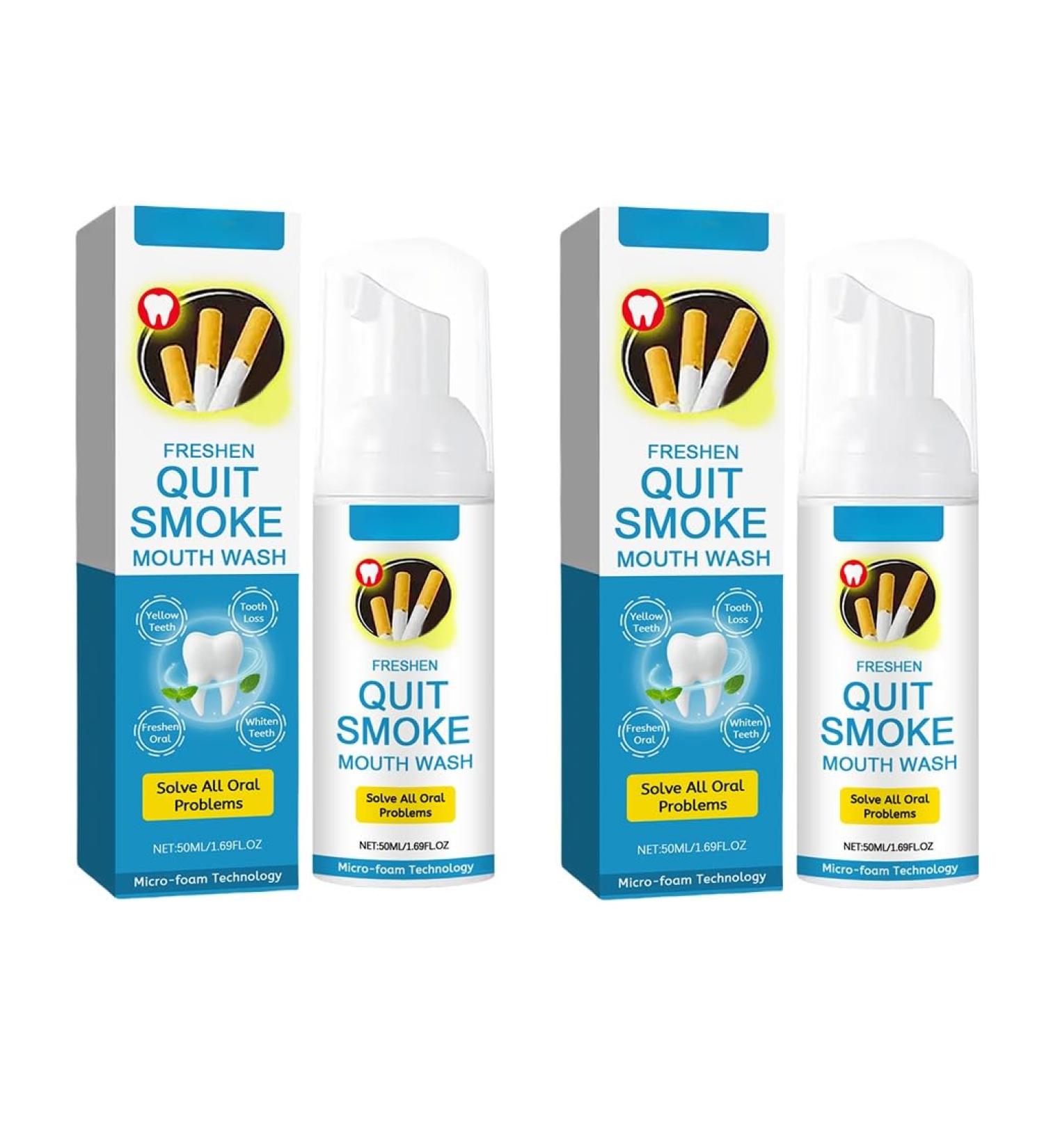 Oral Cleansing Mousse Toothpaste - Gentle Cleaning Stain/Tartar Removal Long-Lasting Fresh Breath Reduces Smoking Urge(2PCS) - Buy Online on GoSupps.com