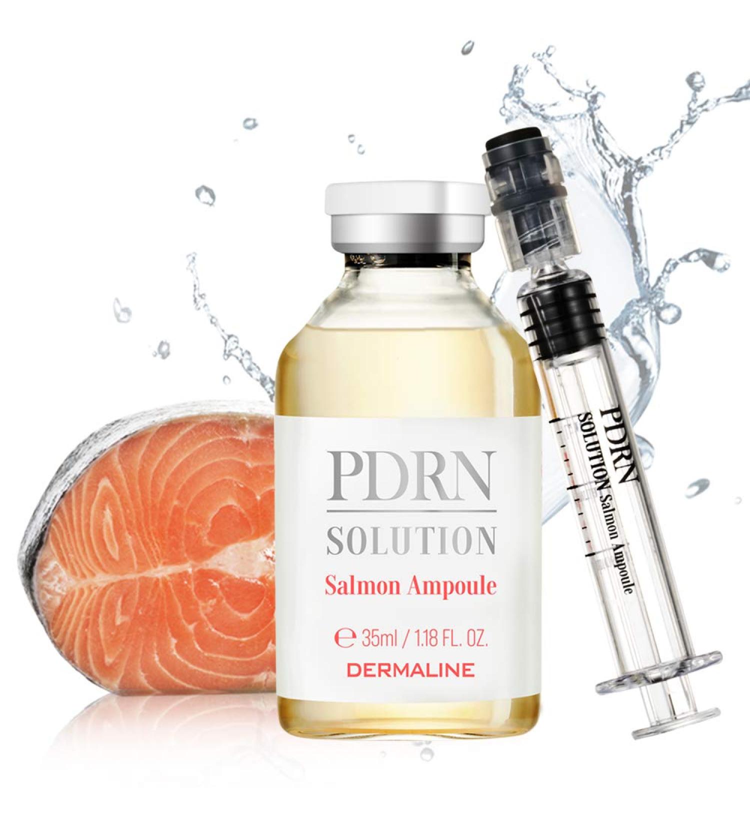PDRN Salmon Solution 35 ml Salmon DNA for dull skin fine dry lines MTS Dermapen Derma Roller - Buy Online on GoSupps.com