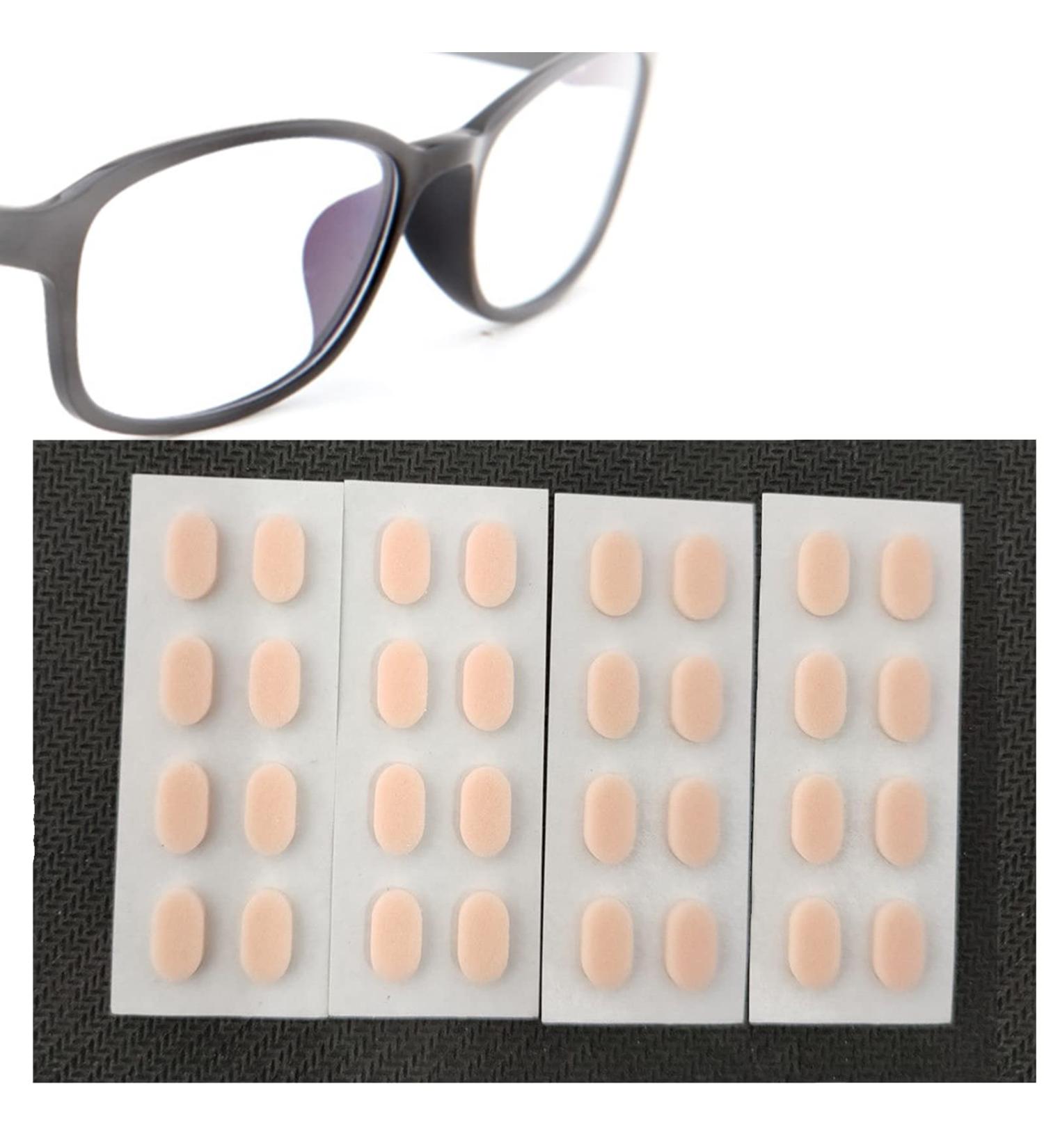 Zooetway 16 Pairs Self-Adhesive Glasses Nose Pads - Non-Slip 1mm Thick Sponge for Comfort & Stability - Ideal for Glasses & Sunglasses - Buy Online on GoSupps.com
