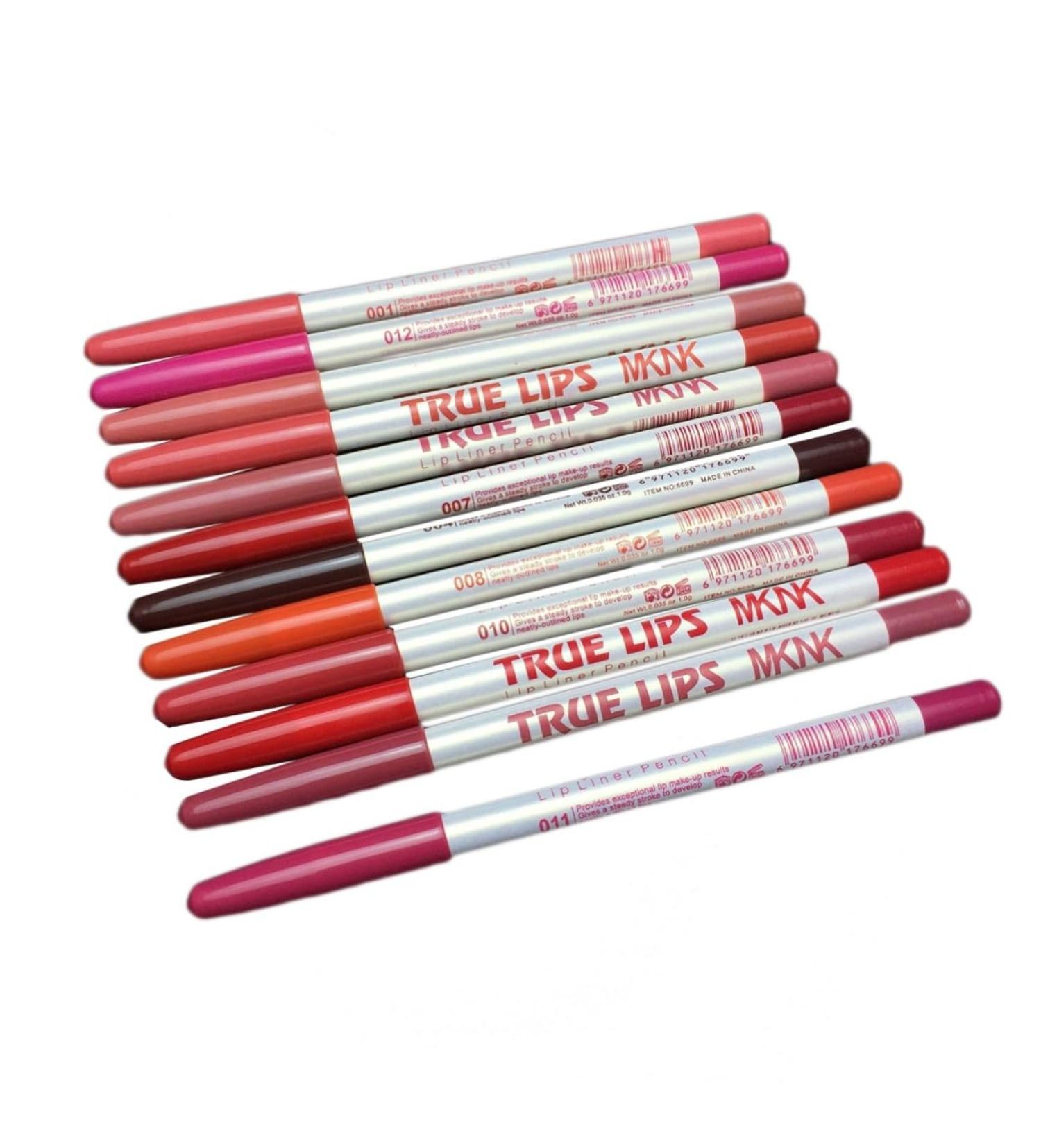 Buy Hemoton 12pcs Pencil Lip Liner & Eyeliner Set - Multipurpose Lip & Eye Makeup Pens - 0.04 Ounce - Buy Online on GoSupps.com