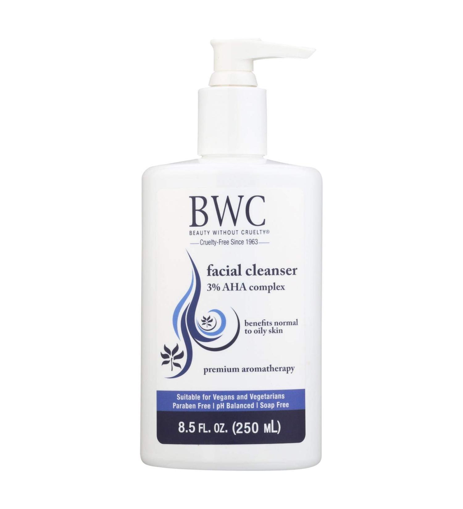 Beauty Without Cruelty Facial Cleanser 3% Aha 8.5 Fz