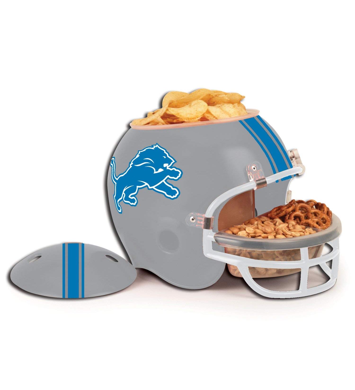 WinCraft Detroit Lions Football NFL Snack Helmet