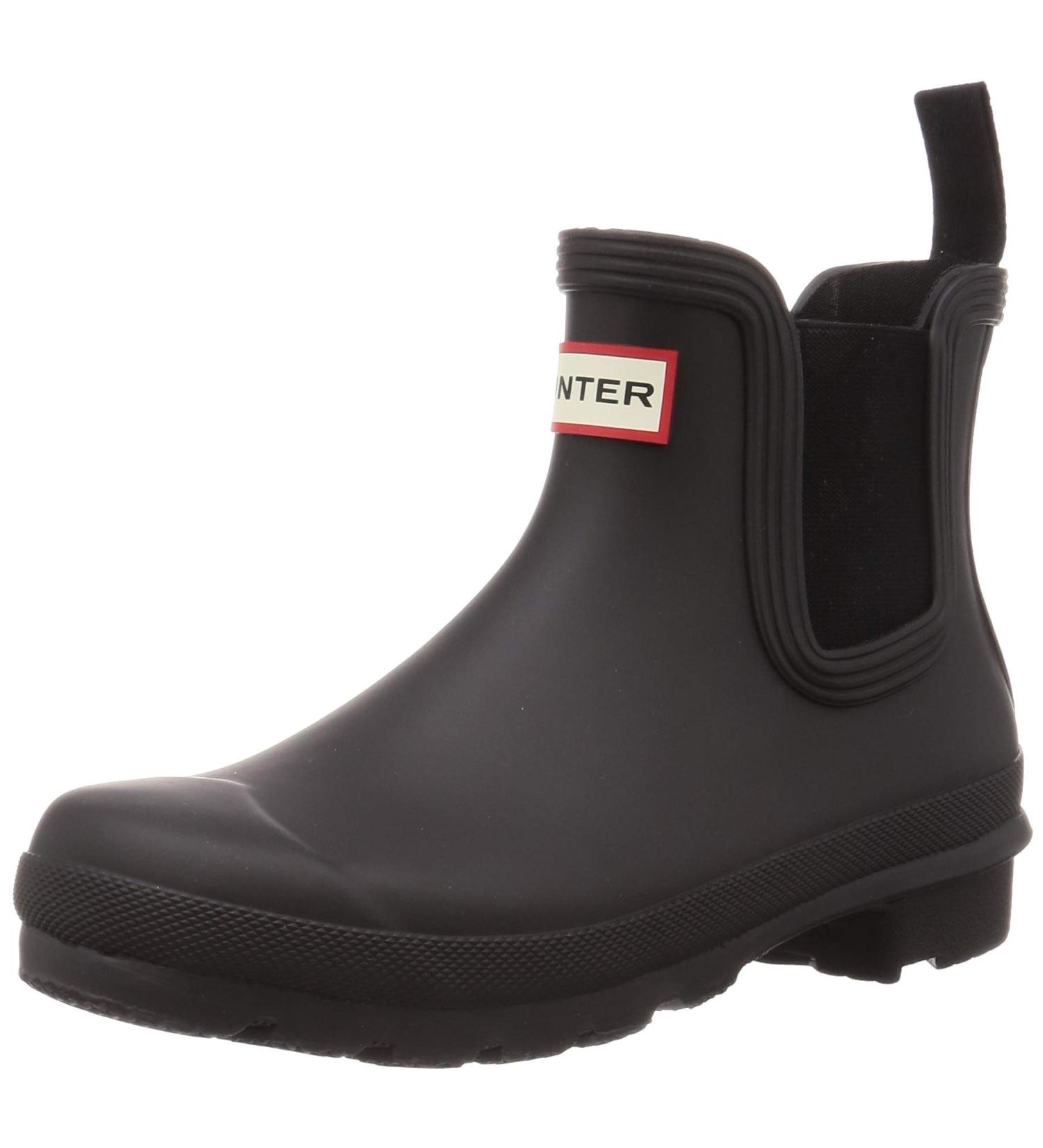 HUNTER Women's Original Chelsea Boot 9-10, Black - Waterproof and Stylish - Buy Online on GoSupps.com