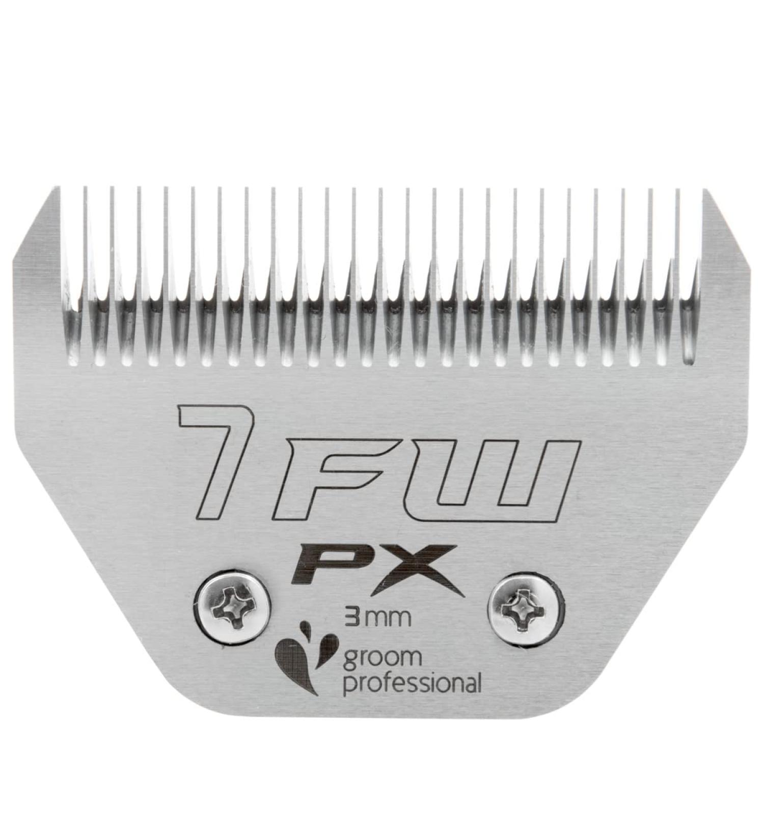 GROOM PROFESSIONAL Pro X Wide Clipper Blade for Dog Grooming - Detachable Clipper Blade - Hardened Steel - Excellent Resistance to Wear & Excellent Cutting Performance - Replacement Blade - 7F 7FW - Buy Online on GoSupps.com