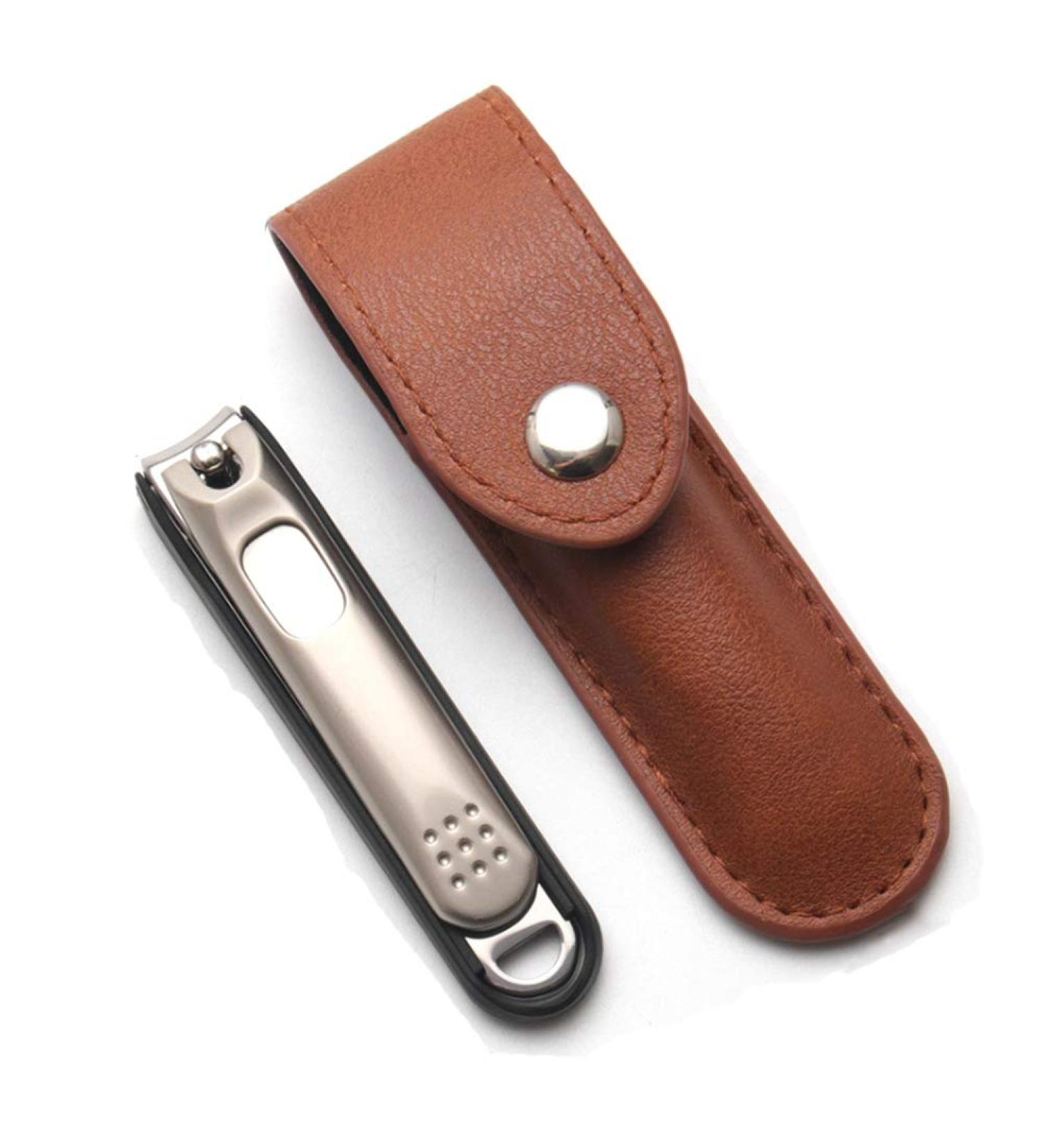 Grendly Stainless Nail Clippers Professional Finger Nail Toenail Cuticle Nippers for Manicure Tweezers Nail Art Tool - Buy Online on GoSupps.com