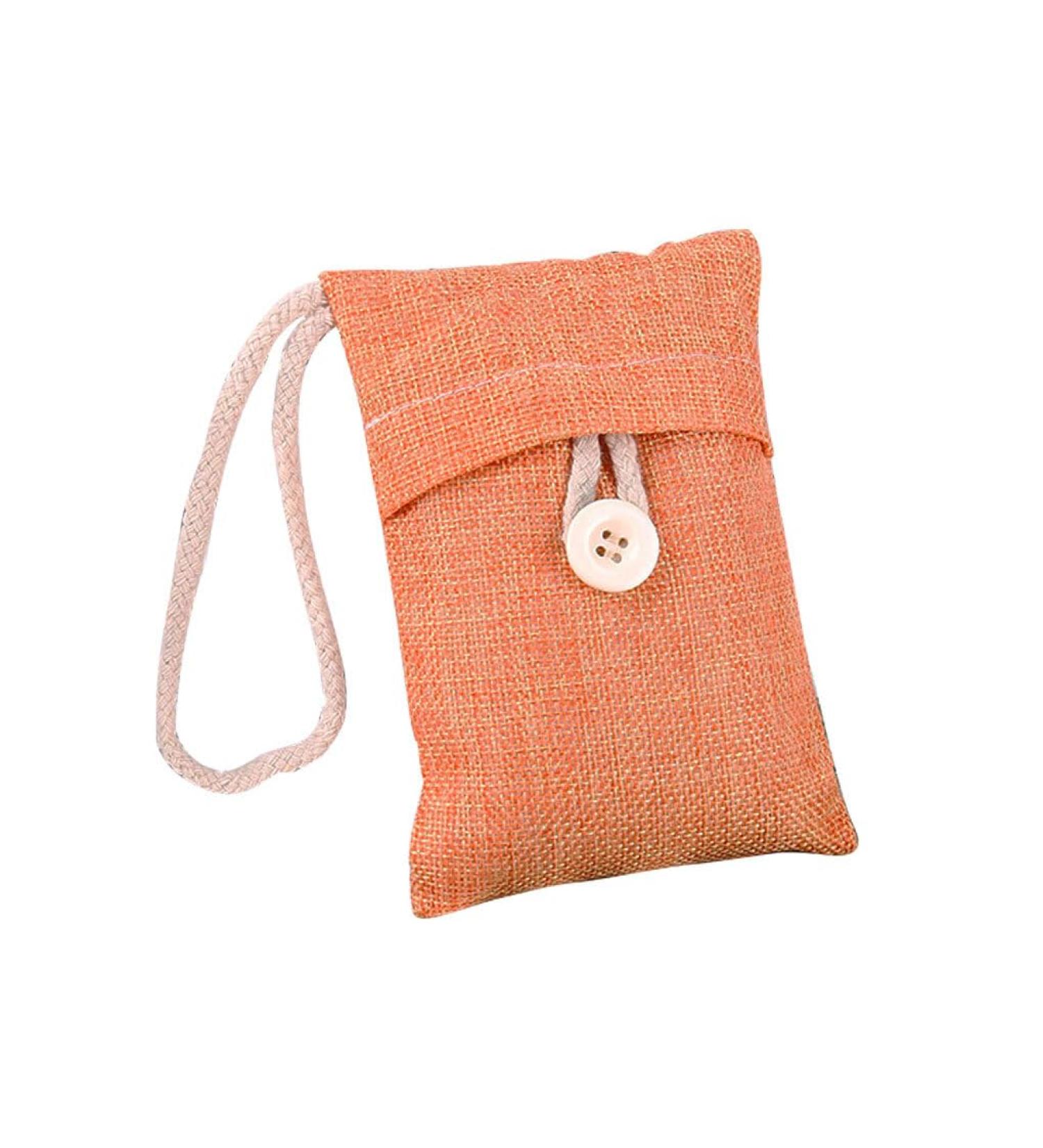 Allayus Bamboo Air Purification Bags - Non-Toxic Odor Eliminators with Activated Carbon | Eco-Friendly Orange Mix - Buy Online on GoSupps.com