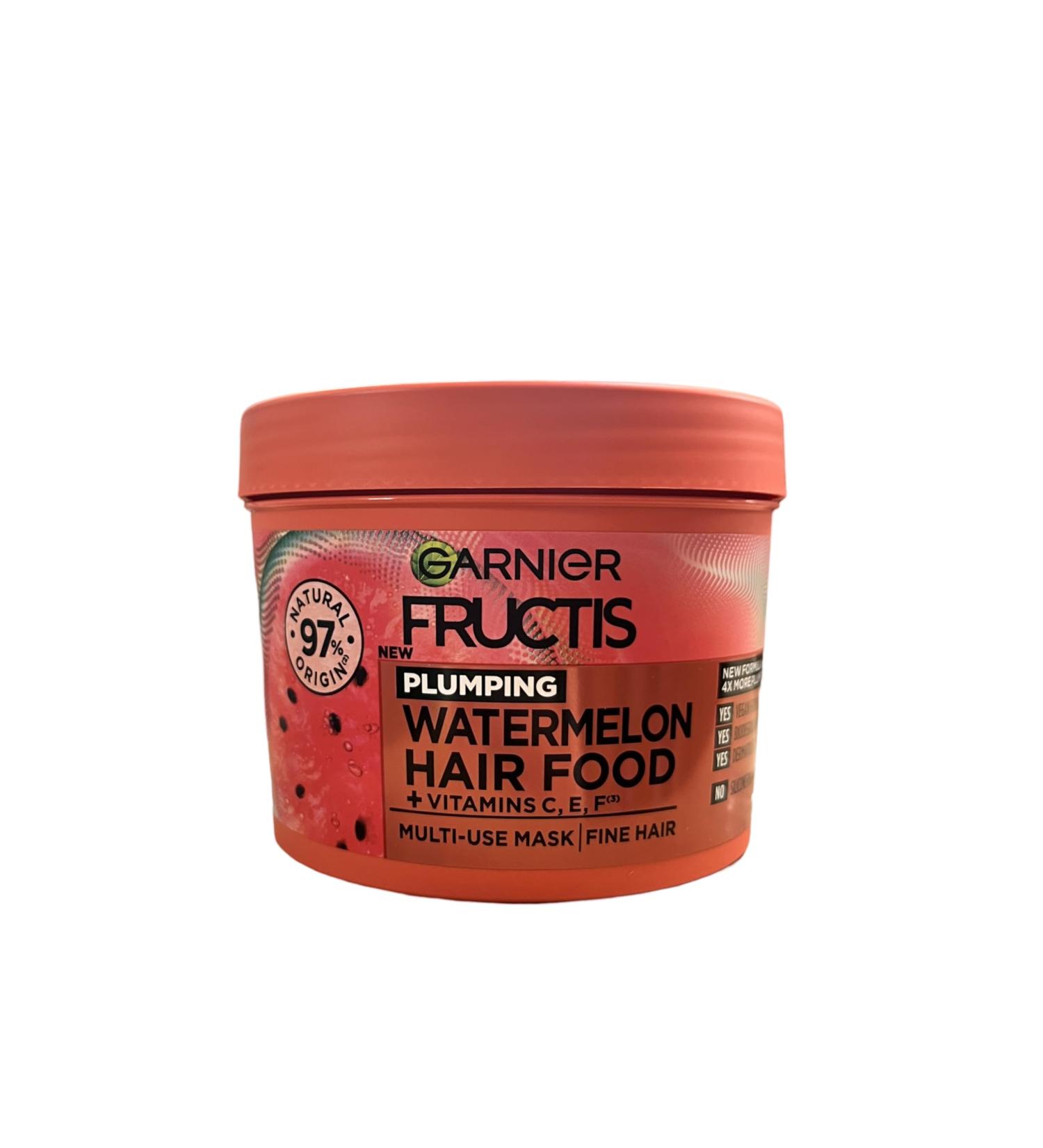  Garnier GARNIER Fructis Watermelon Nourishing Hair Mask 390 ml - Buy Online on GoSupps.com