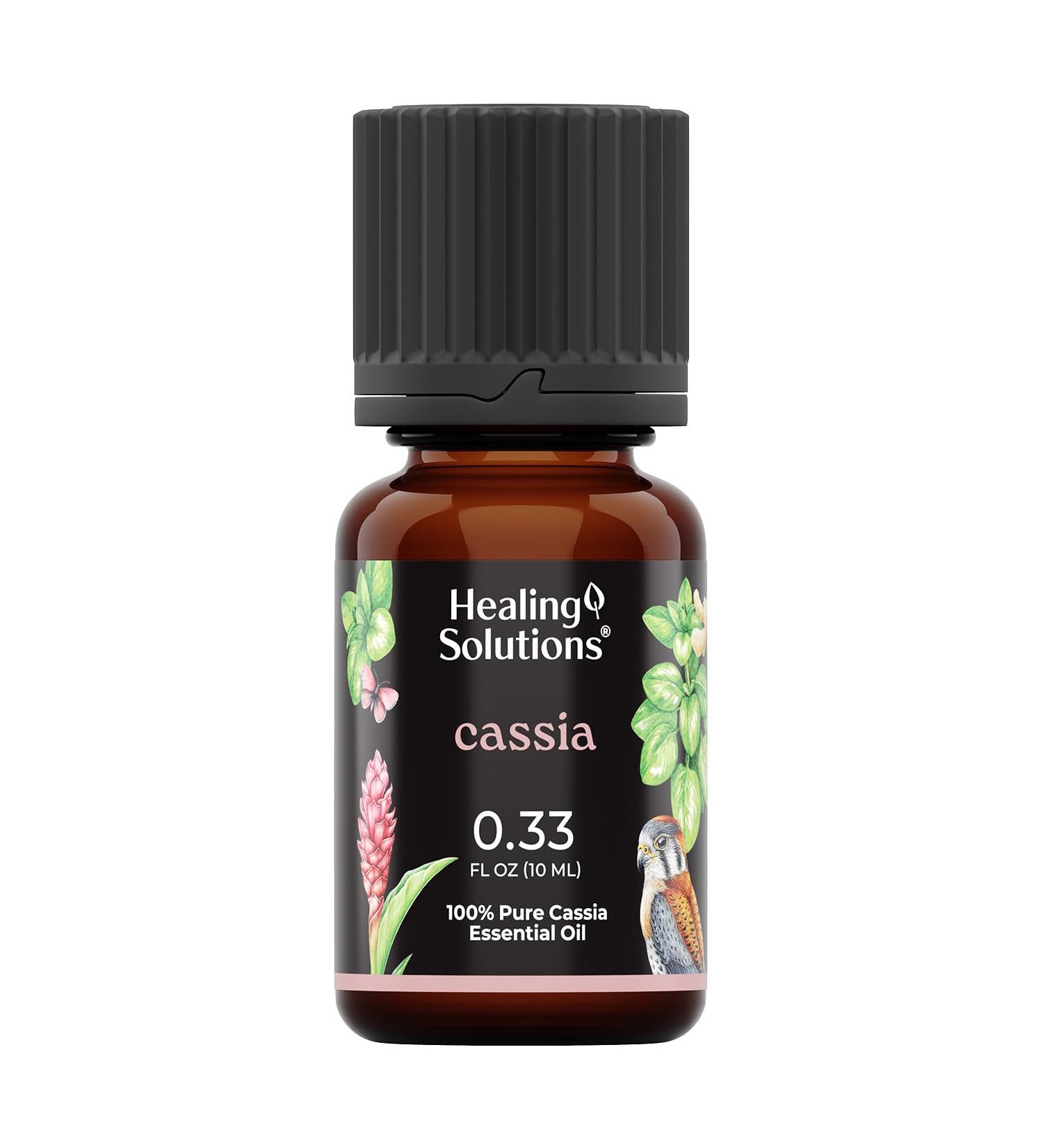 Healing Solutions Cassia Essential Oil - 0.33 Fluid Ounces