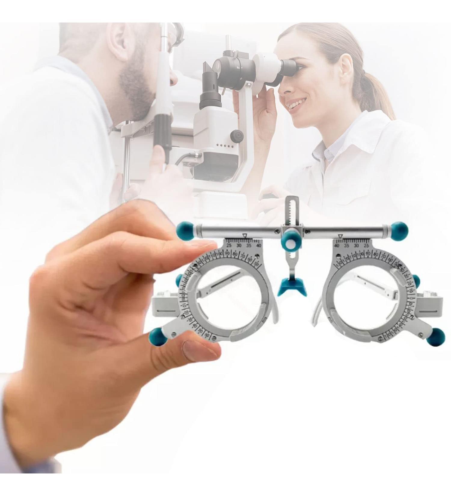 Buy Cicolo Universal Optical Test Frame - Adjustable PD 48-80mm Ultra-Light Titanium Optometry Lens Frame for Precise Testing - Buy Online on GoSupps.com