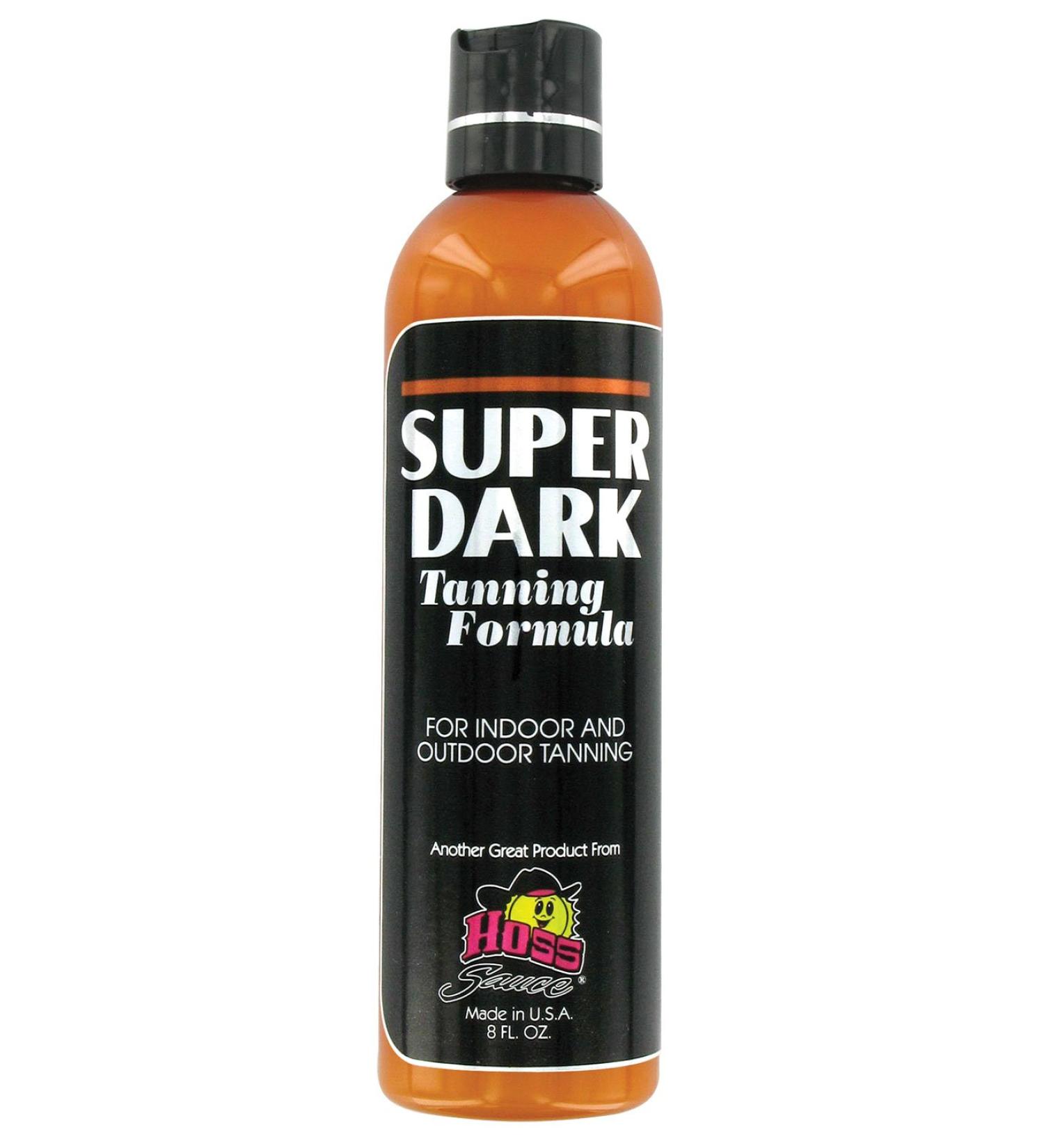 Super Dark Tanning Lotion | Maximizer | from Hoss Sauce Tanning Products 8oz