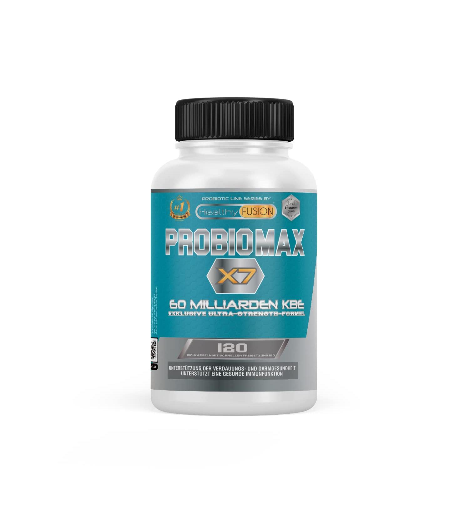 Healthy Fusion Probiotic 60 Billion KBE | Broad Spectrum Formula | Immune Support | 120 Microver Capsules - Buy Online on GoSupps.com