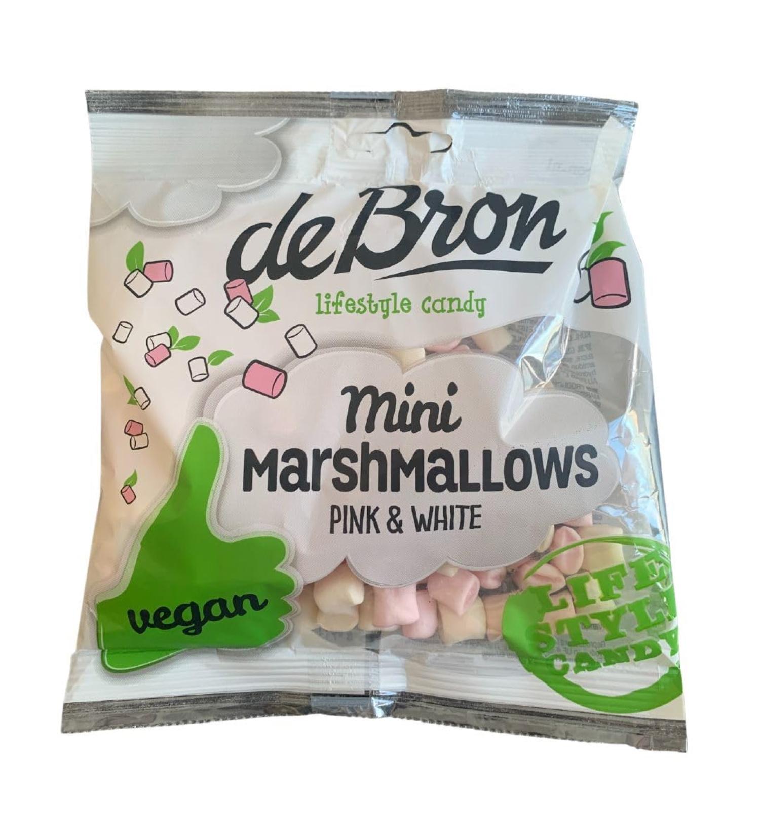 De Bron lifestyle Candy vegan mini marshmallows 1 pack (1x 75g)