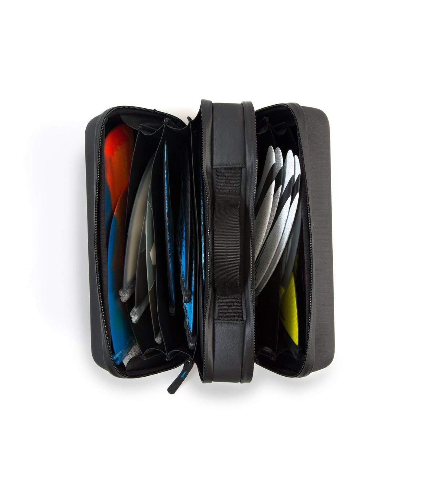 FCS Fin Case Wallet - Black - Holds 4 Fins - Buy Online on GoSupps.com