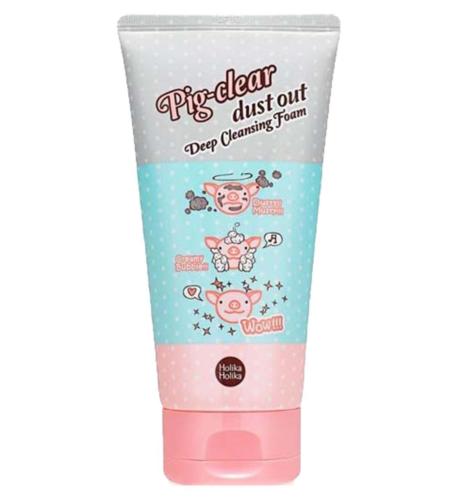 Holika Holika Pig Clear Dust Out Deep Cleansing Mousse 150 ml 1 Unit - Buy Online on GoSupps.com