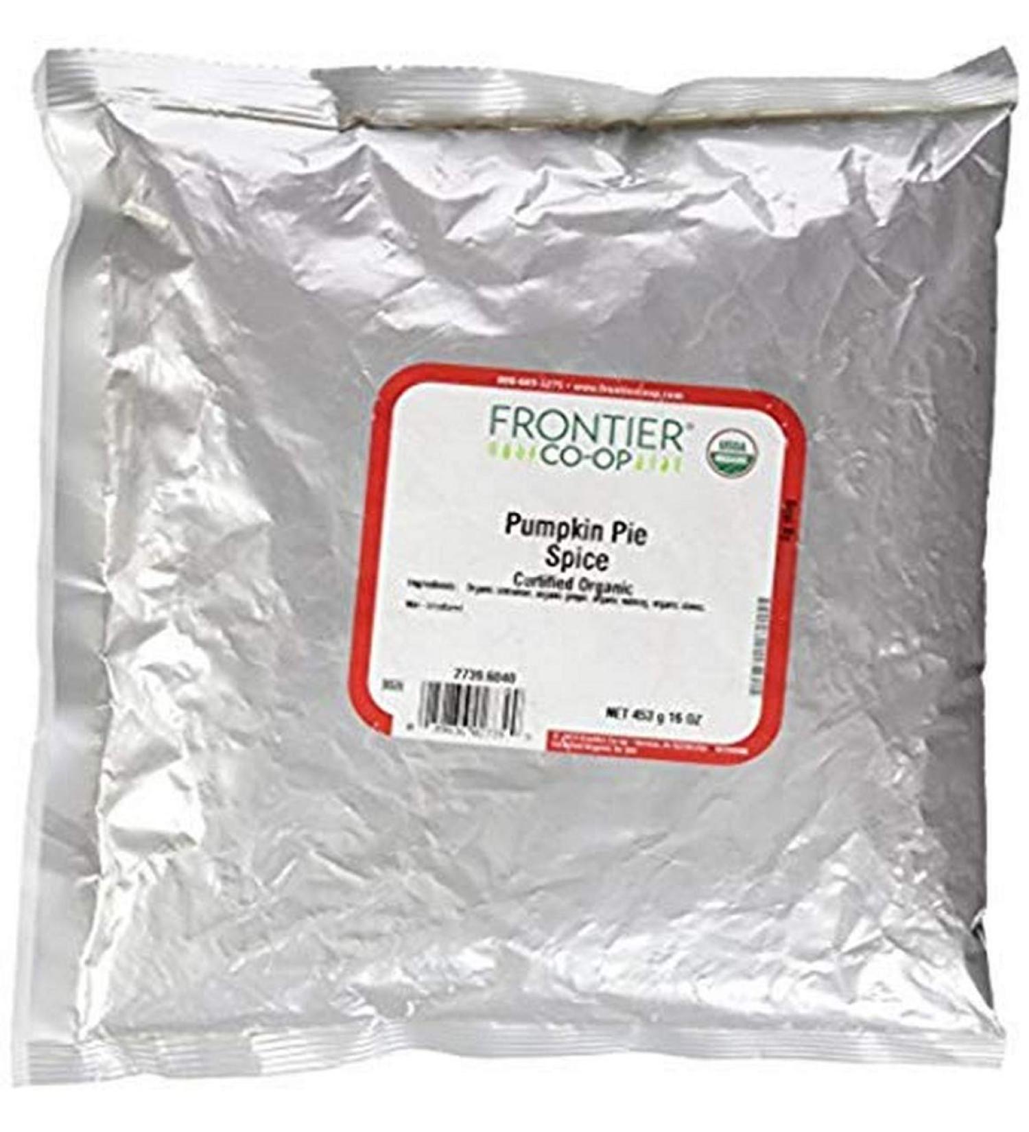 Certified Organic Frontier Pumpkin Pie Spice - 16 oz Bag - Buy Online on GoSupps.com