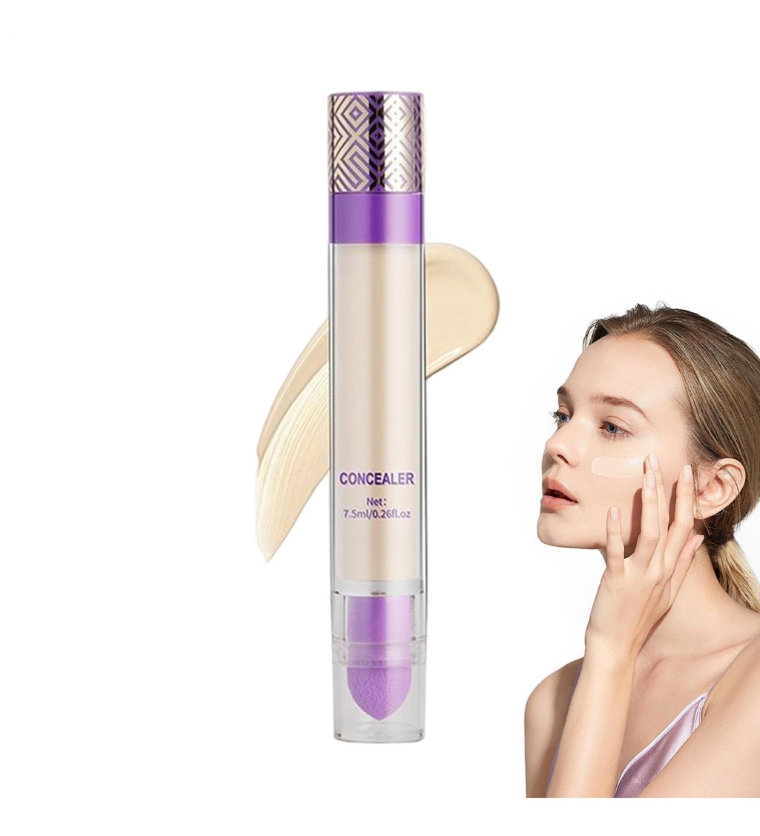 Maquillage de correcteur couvercle Stick Concealer Correcteur de couverture complet Correcteur - Makeuvr de b ton long terme de 7 5 ml avec effacer les cercles sombres effacer la finition cr meu C: blanc ivoire 1 unit (Lot de 1) - Buy Online on GoSupps.com