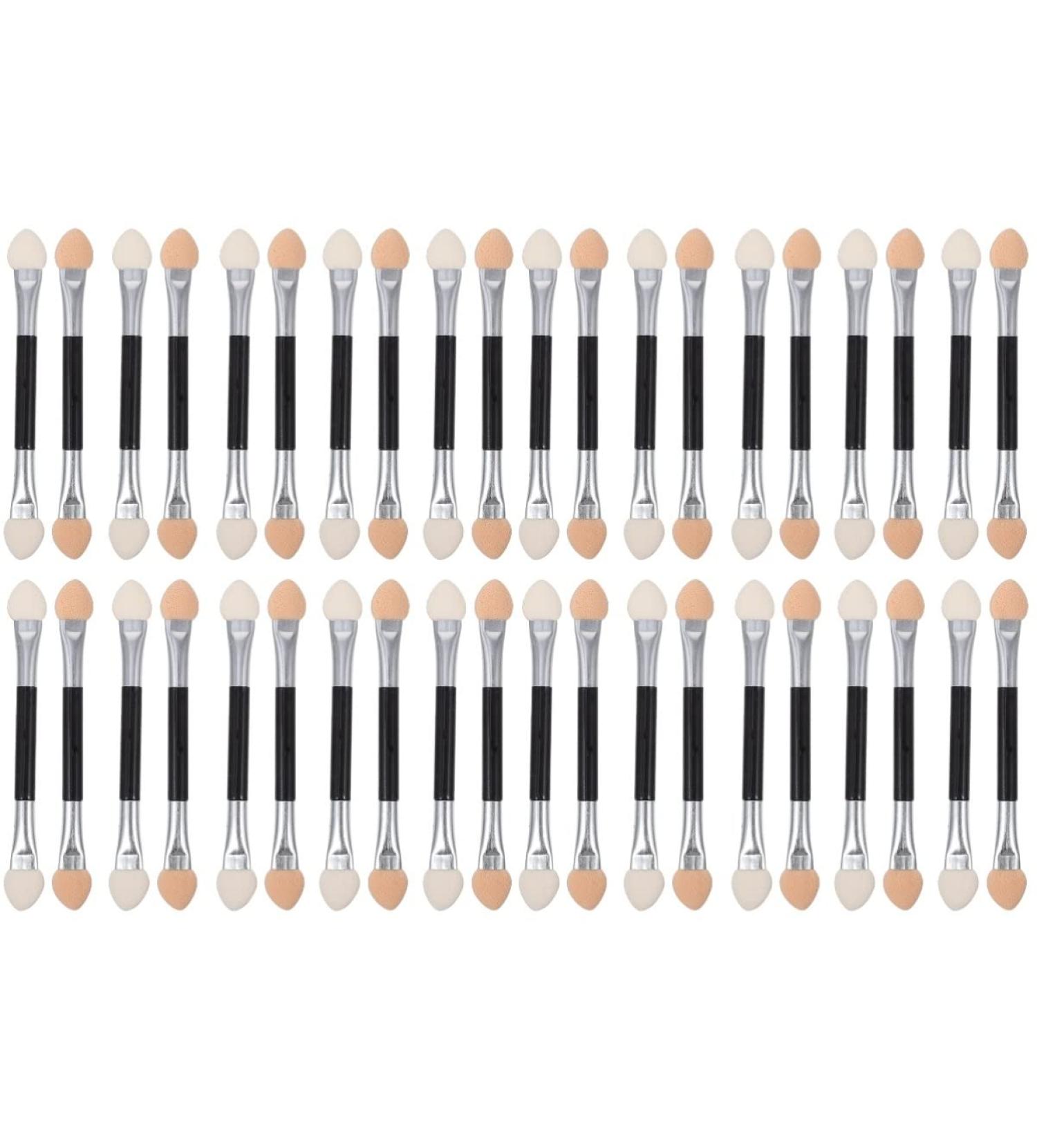 40 Pcs Latex Eye Shadow Stick Makeup Brush Make up Sponges for Face Dual Sides Eyeshadow 7.5cmx2pcs Assorted Colorx2pcs - Buy Online on GoSupps.com
